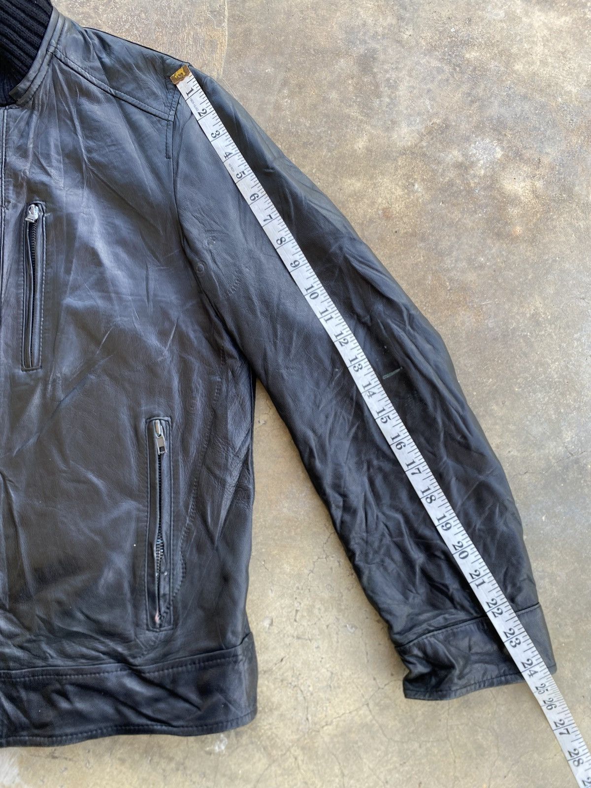 Genuine Leather Sheepskin Leather Jacket Size US M / EU 48-50 / 2 - 17 Thumbnail