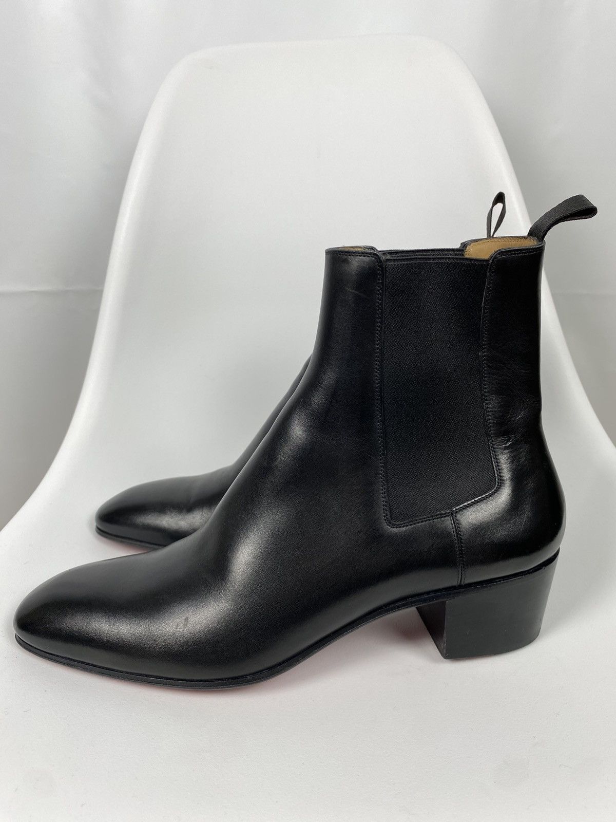 Christian Louboutin Christian Louboutin Samson Chelsea Men Boots Leather size 43 Size US 10 / EU 43 - 3 Thumbnail