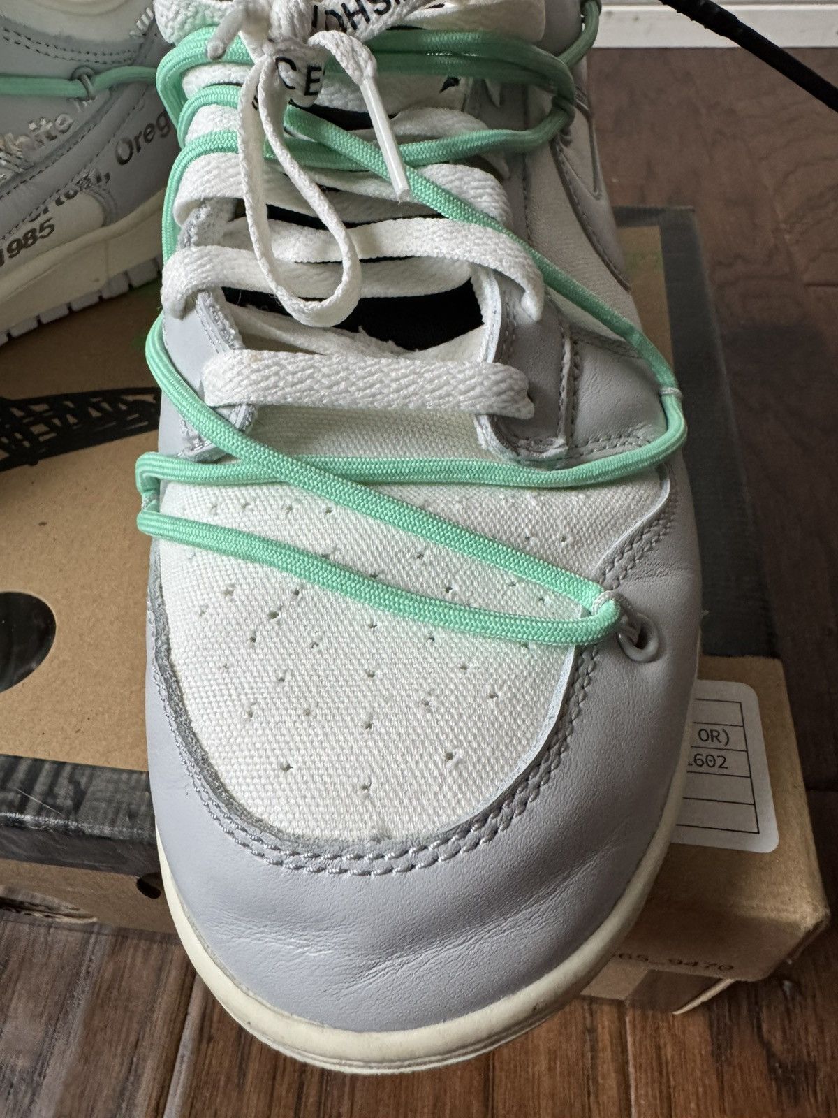Nike × Off-White Nike Off-White Dunk Lot 4/50 Size US 11 / EU 44 - 15 Thumbnail