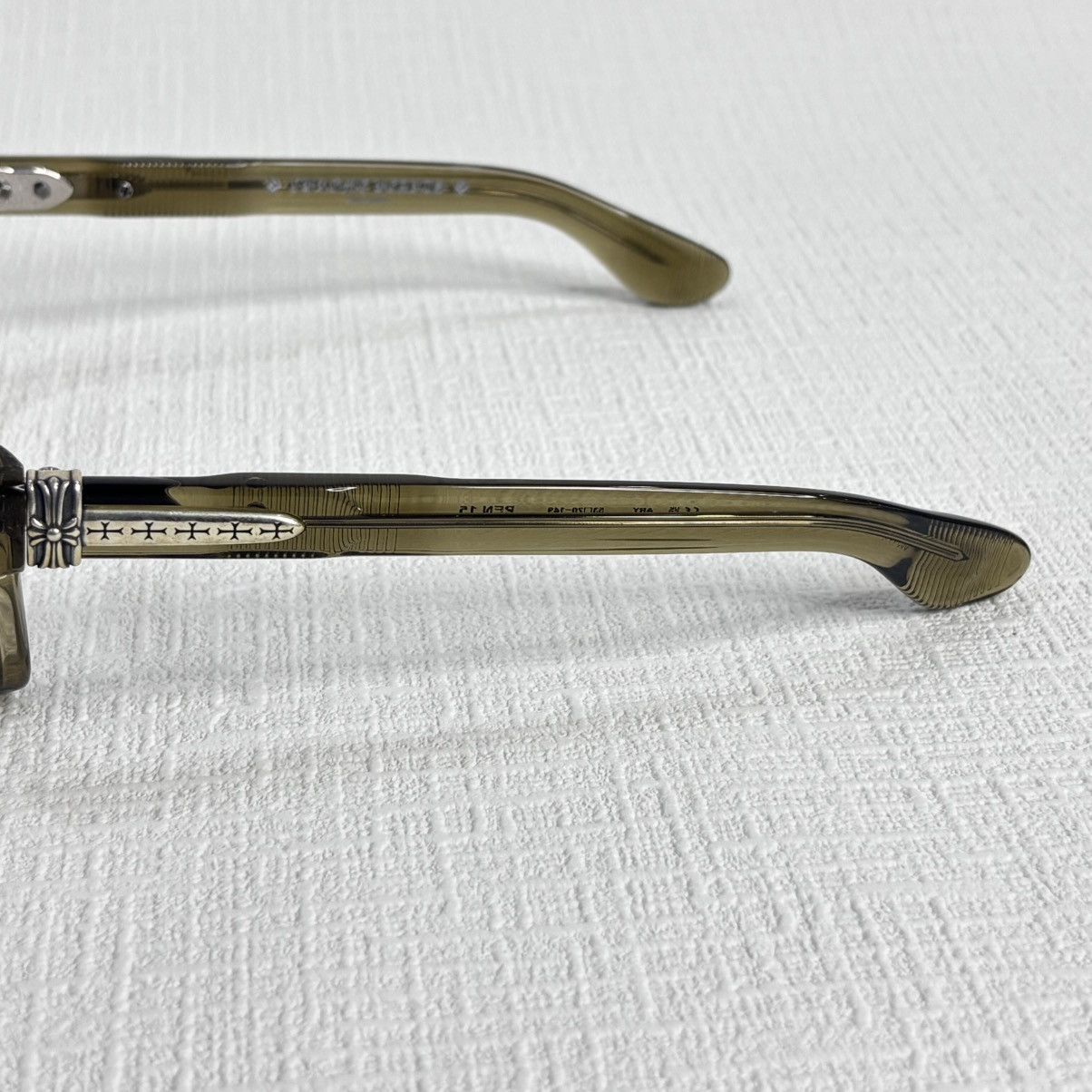 Chrome Hearts CHROME HEARTS PEN 15 ARMY EYEGLASSES Size ONE SIZE - 4 Thumbnail