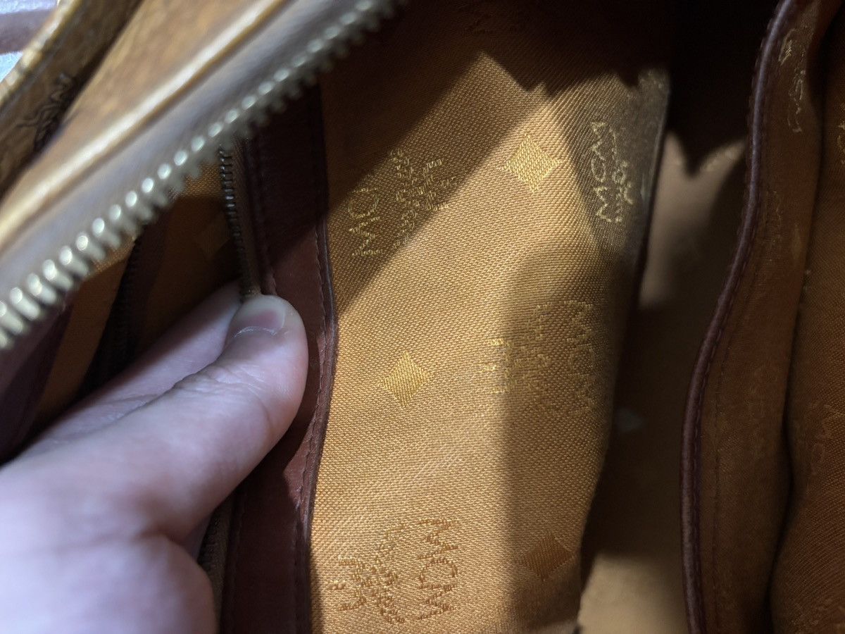 MCM MCM Visetos Boston Bag Size ONE SIZE - 12 Thumbnail