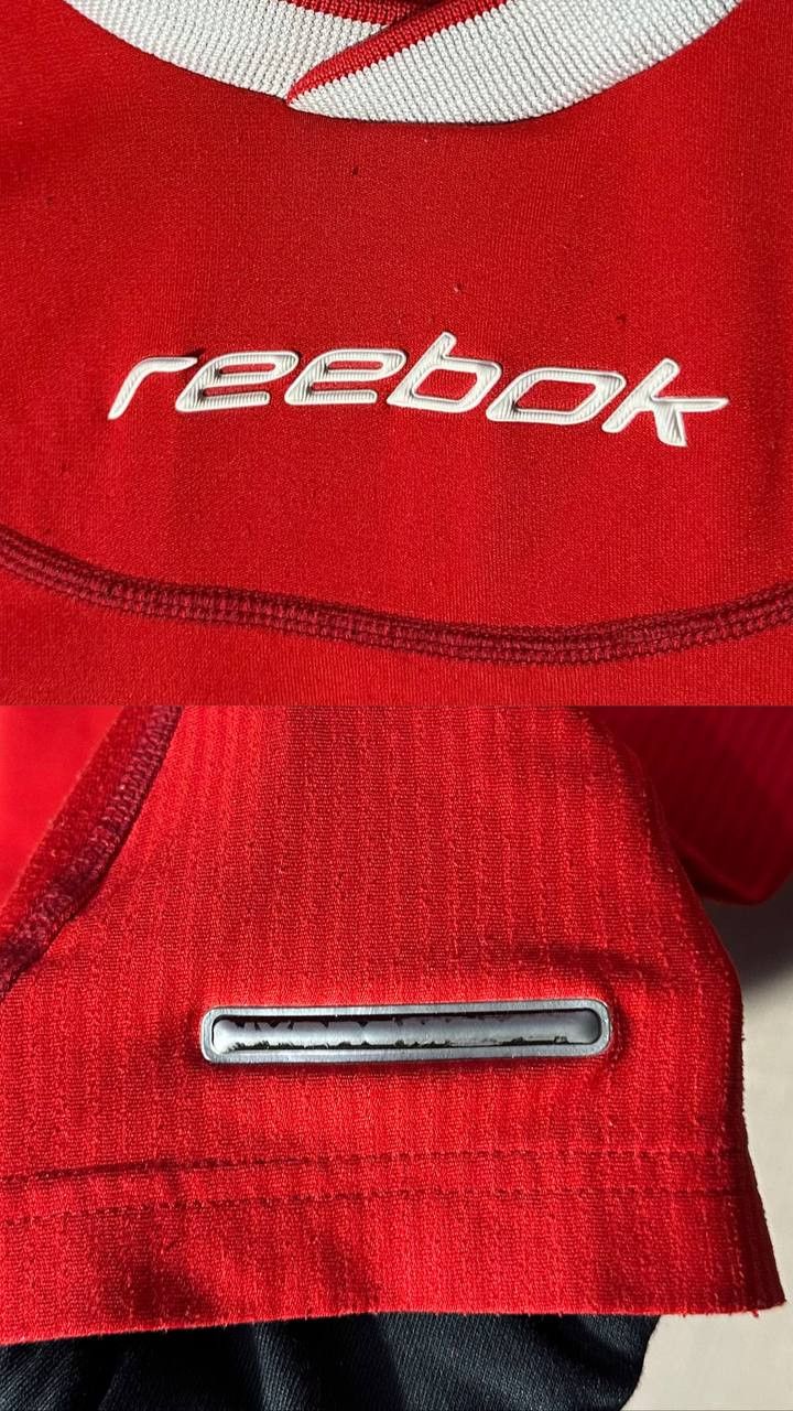 Reebok Liverpool Home 2002 2004 Reebok Football Shirt Jersey Soccer Size US XXS / EU 40 - 2 Thumbnail