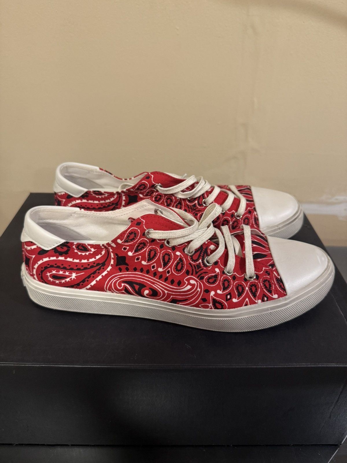Yves Saint Laurent Saint Laurent Bedford Low Top Sneakers Size US 8 / EU 41 - 6 Thumbnail