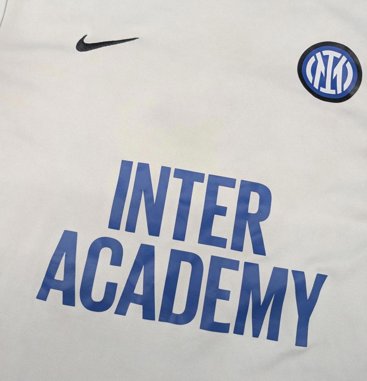Nike Inter Academy Nike Dry-Fit White jersey Inter Milan Size US S / EU 44-46 / 1 - 2 Thumbnail