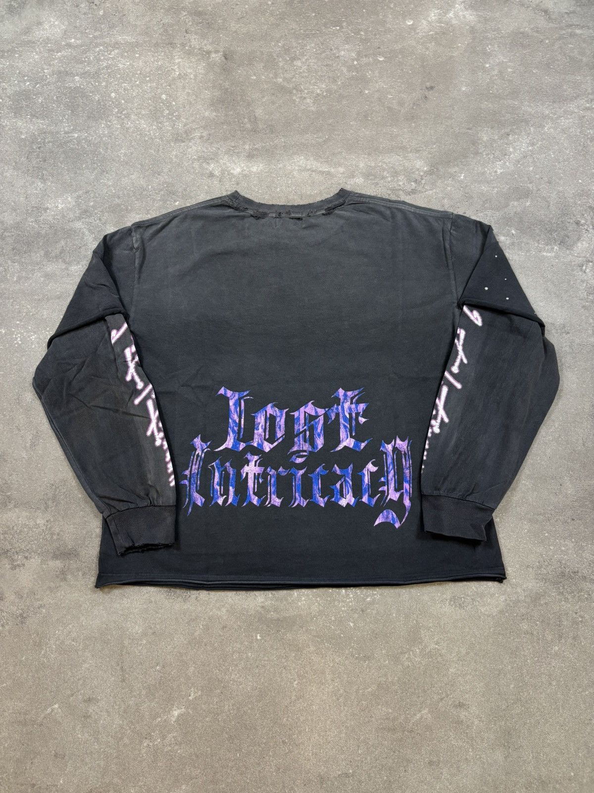 LOST INTRICACY Lost Intricacy Forbidden Love Longsleeve, Black Size US S / EU 44-46 / 1 - 2 Thumbnail