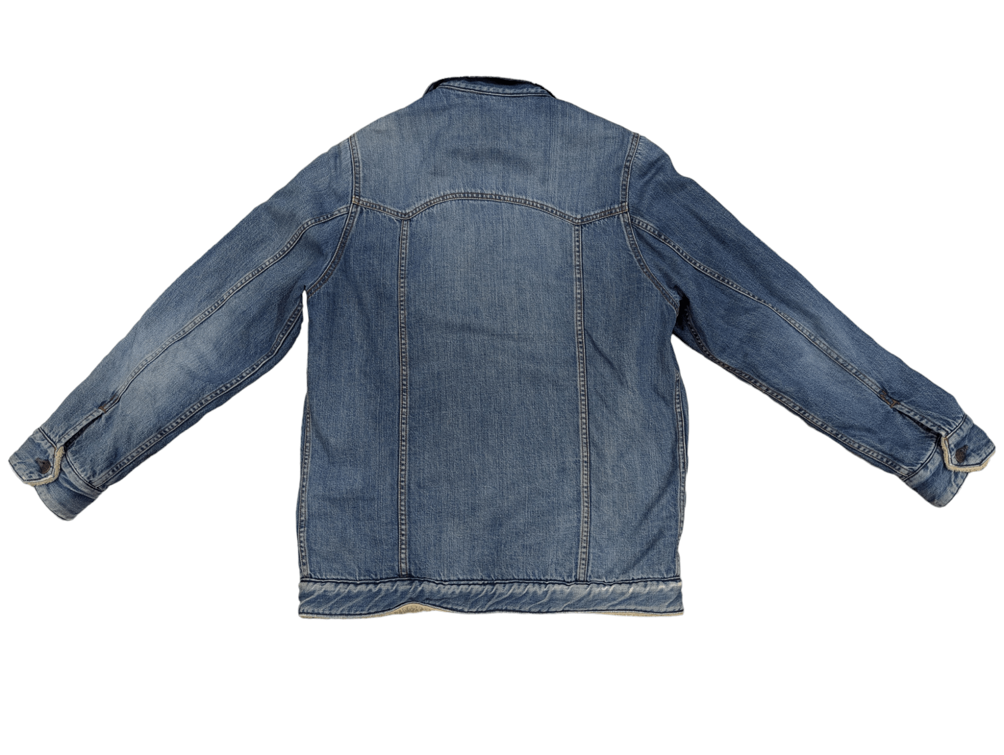 Hysteric Glamour Hysteric Glamour Kinky Jeans Denim Sherpa Jacket Size L / US 10 / IT 46 - 9 Thumbnail