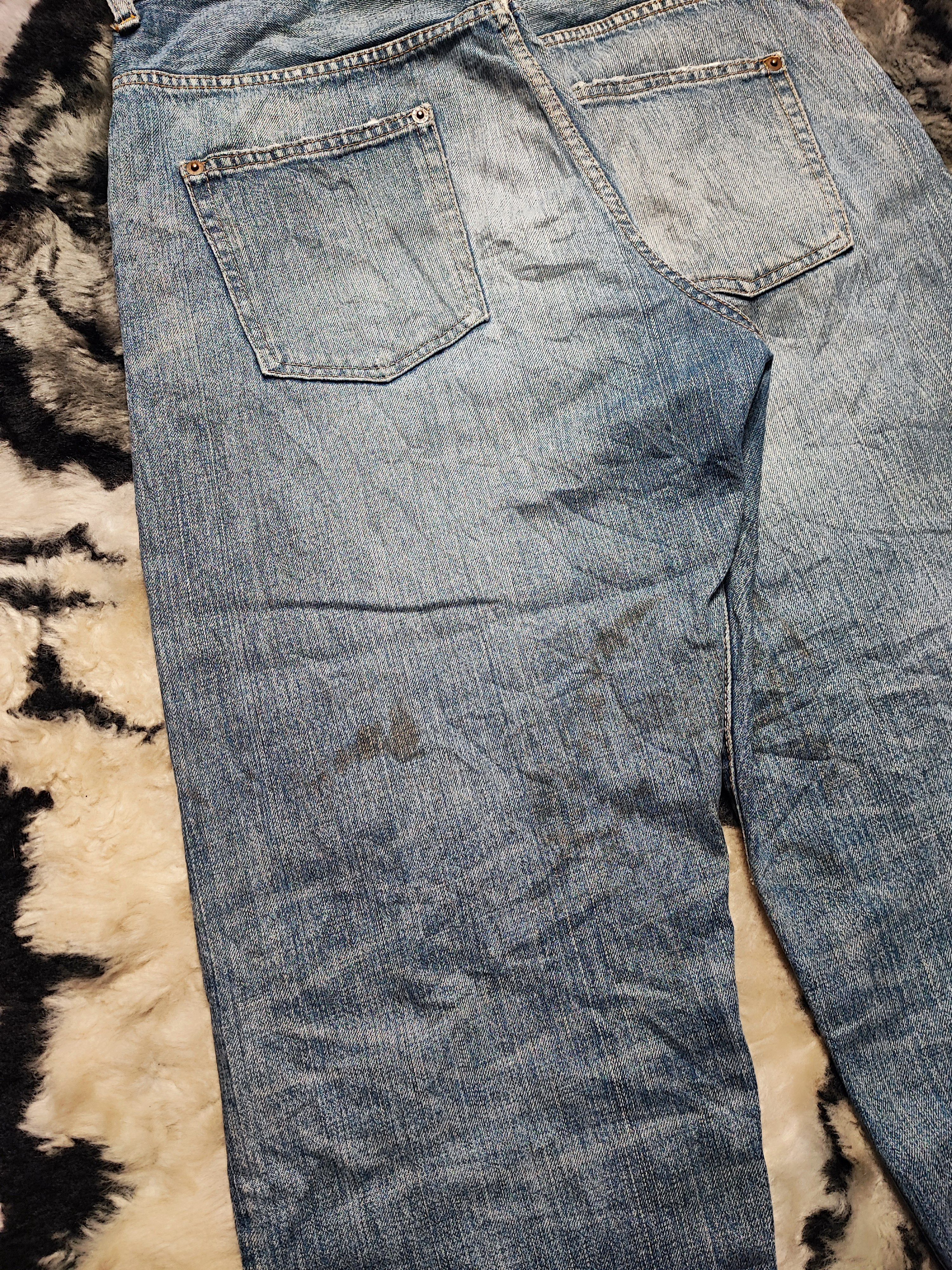 Hysteric Glamour RNA SLANG SELVEDGE DISTRESSED DENIM UNDERCOVER DESIGN Size US 30 / EU 46 - 16 Thumbnail