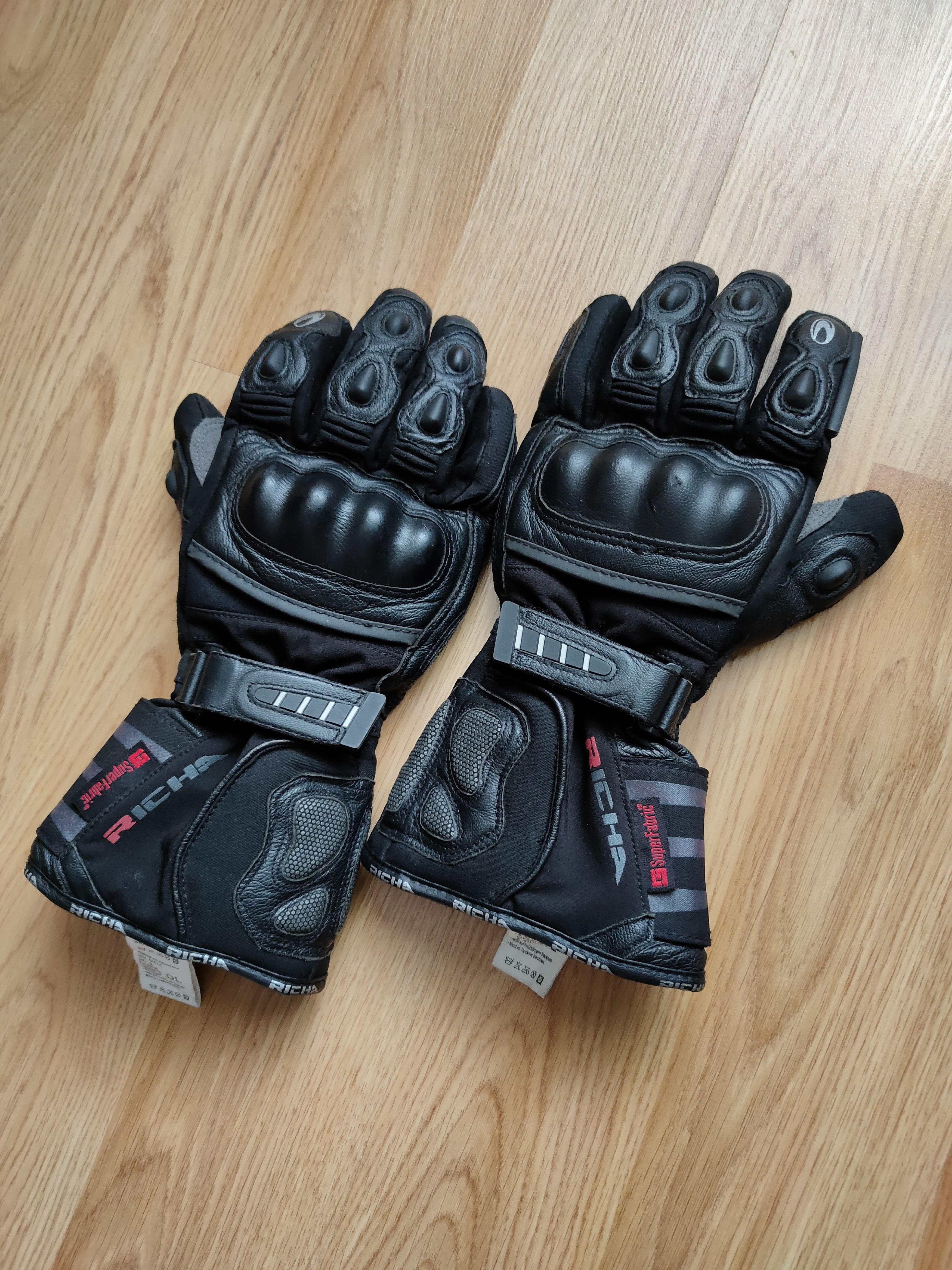 Alpinestars Richa S motorcycle gloves leather motorcycle gloves richa Size ONE SIZE - 5 Thumbnail