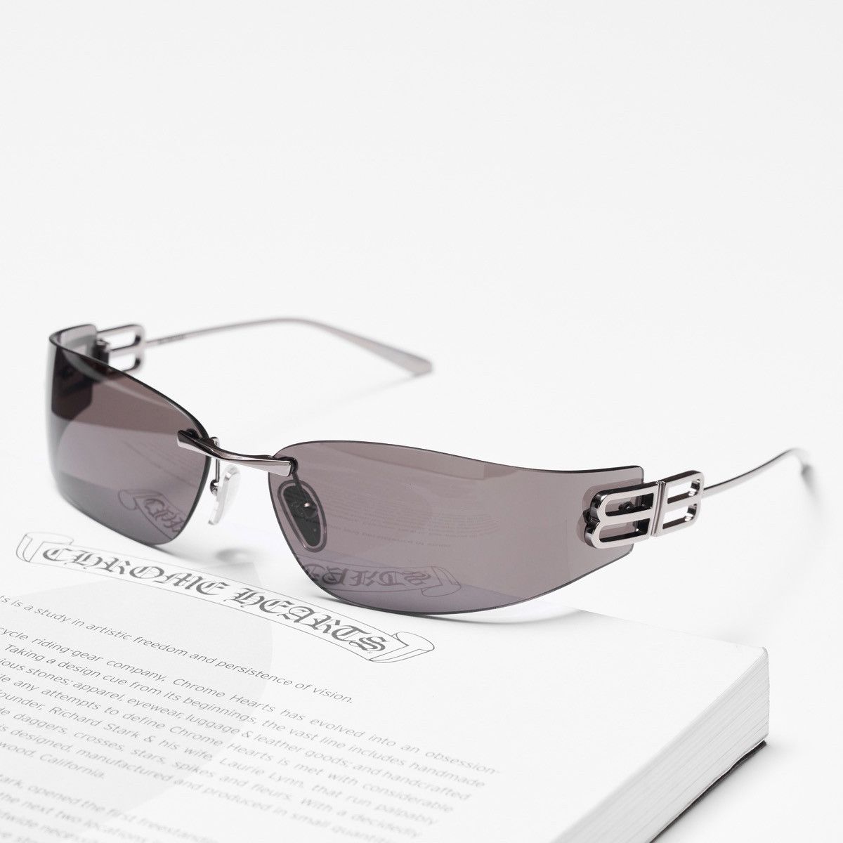 Balenciaga BALENCIAGA BB0484S 002 SUNGLASSES Size ONE SIZE - 2 Thumbnail