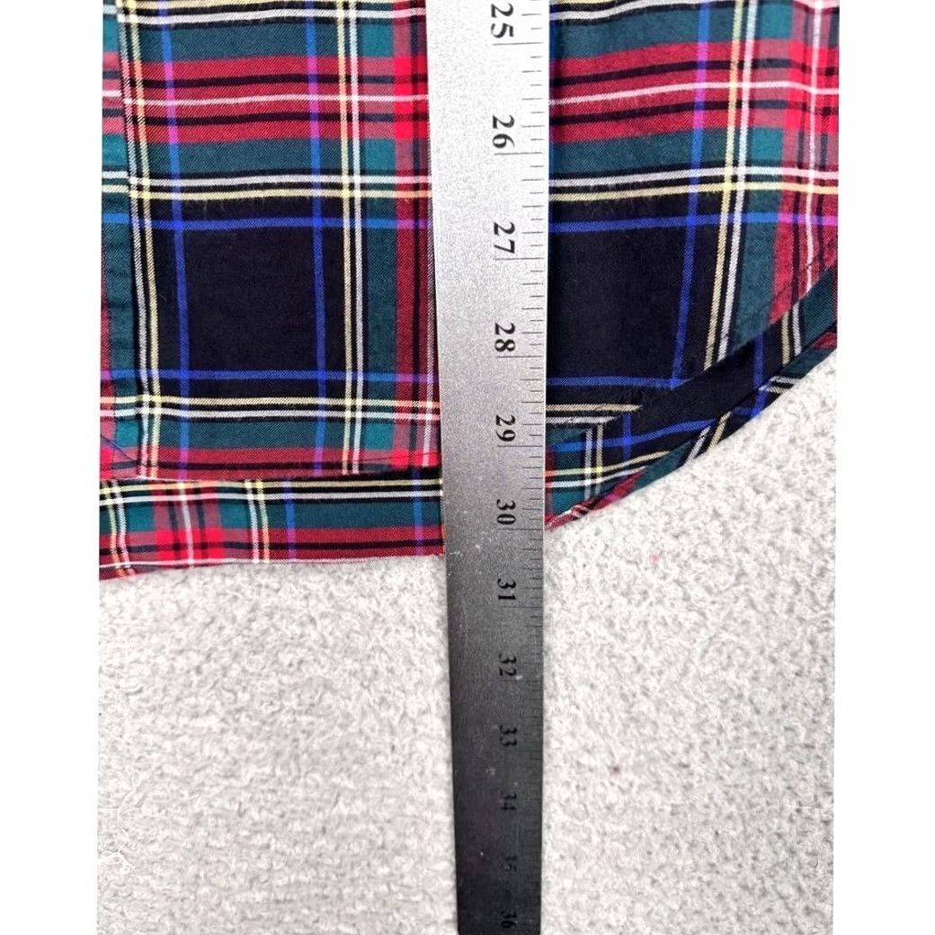 Polo Ralph Lauren Polo Ralph Lauren Flannel Shirt Mens Medium Black Multi Plaid Button Up Size US M / EU 48-50 / 2 - 7 Thumbnail