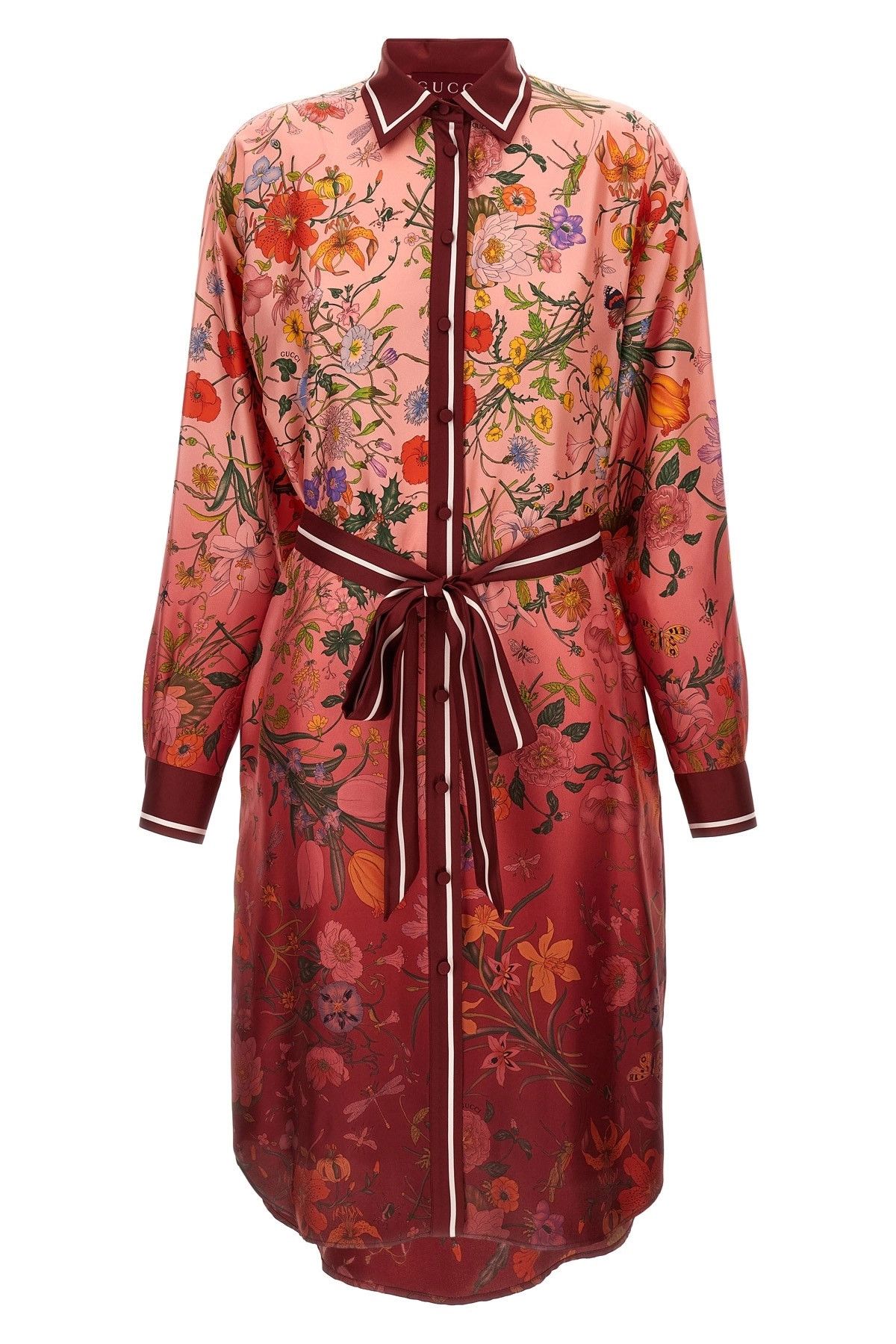 Gucci 'Gucci Flora' print dress Size S / US 4 / IT 40 - 1 Thumbnail