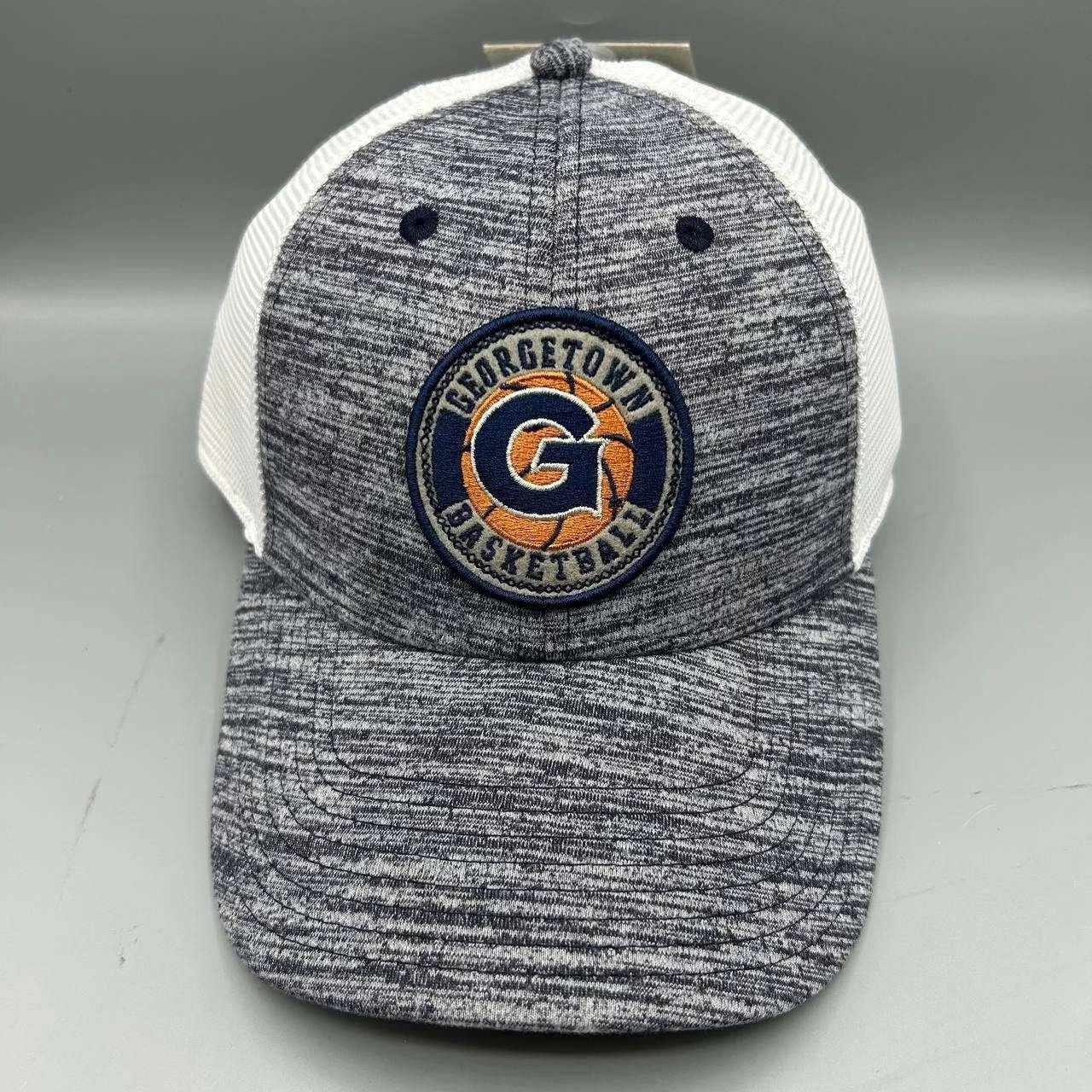 The Game Georgetown Hoyas Trucker Hat Men Gray White NCAA Snap Back Size ONE SIZE - 1 Thumbnail