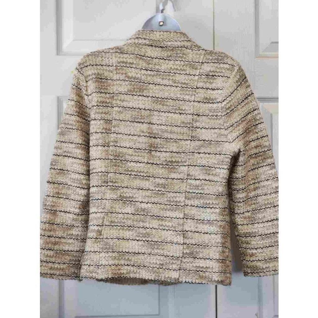 Lucky Brand Lucky Brand Tan Blazer Size L / US 10 / IT 46 - 6 Thumbnail
