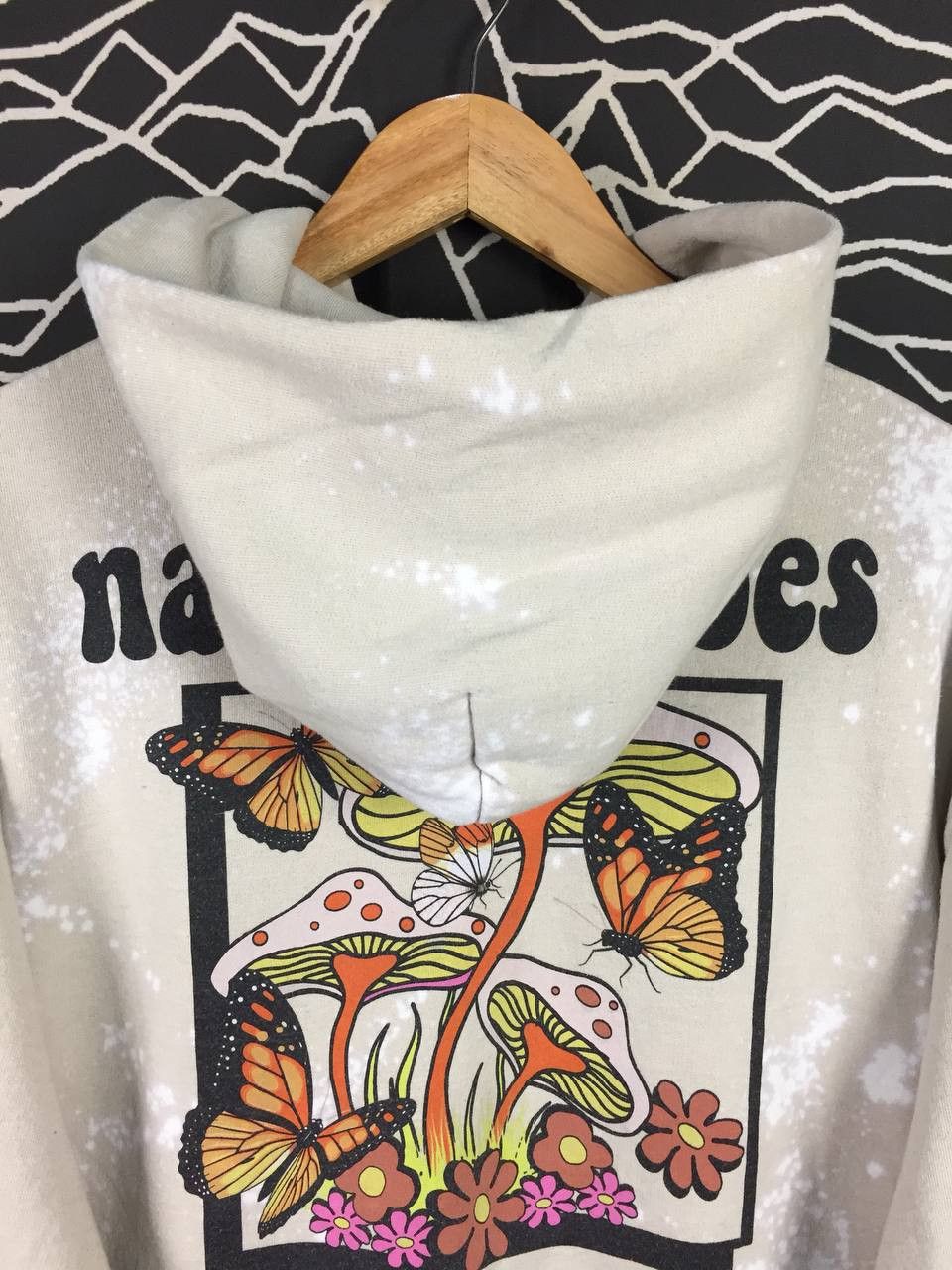 Bowery Bowery Supply Co. Nature Vibes Bleach Splatter Hoodie Size US M / EU 48-50 / 2 - 10 Thumbnail