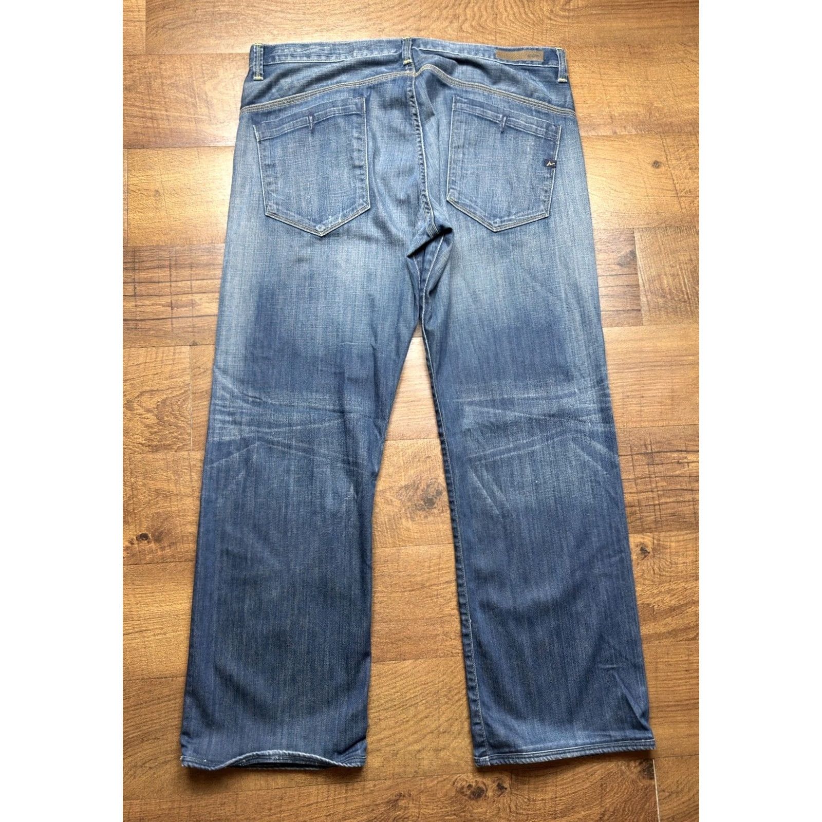 Citizens Of Humanity Citizens of Humanity Evans Jeans Men 38X31 Blue Denim Relaxed Button Fly 5-Pocket Regular In USA Vintage No USA City Classic Size US 38 / EU 54 - 2 Thumbnail