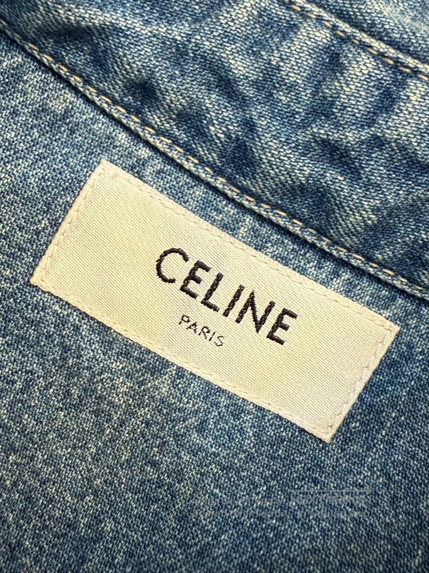 Celine CELINE Denim Shirt Jun Ji. Size M / US 6-8 / IT 42-44 - 3 Thumbnail