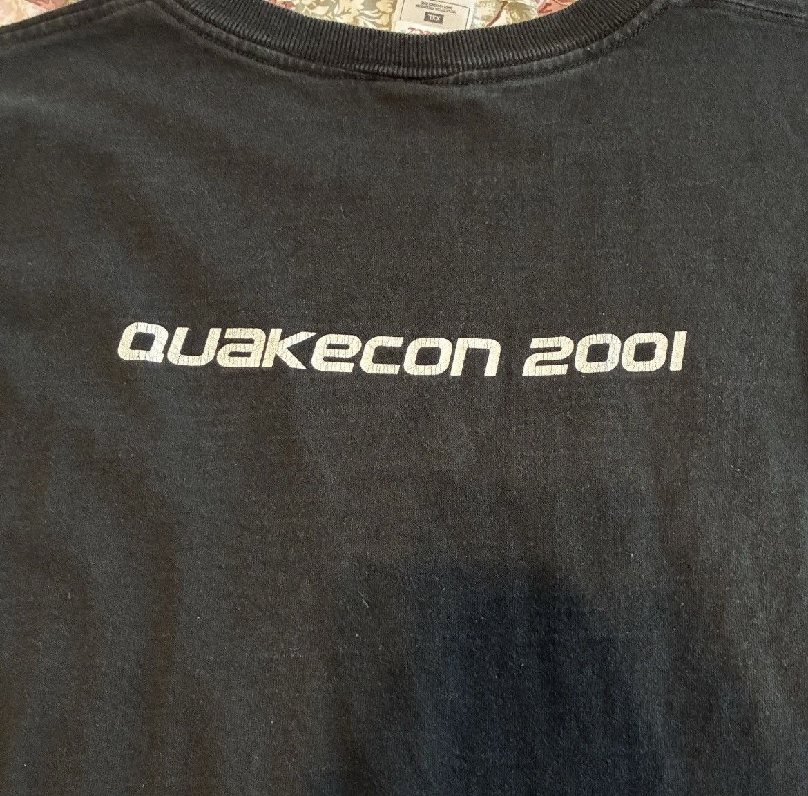Fruit Of The Loom Vintage G Max QuakeCon 2001 Video Game Convention Tshirt Size US XXL / EU 58 / 5 - 4 Thumbnail