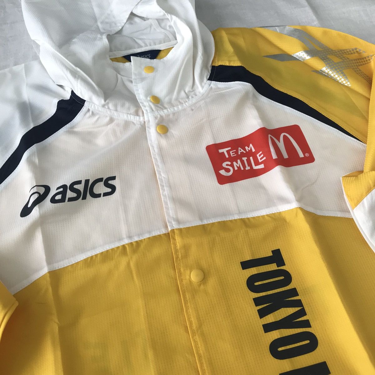 Asics Asics X Mcdonalds - Tokyo Marathon 2013 Jacket (rare item) Size US L / EU 52-54 / 3 - 3 Thumbnail