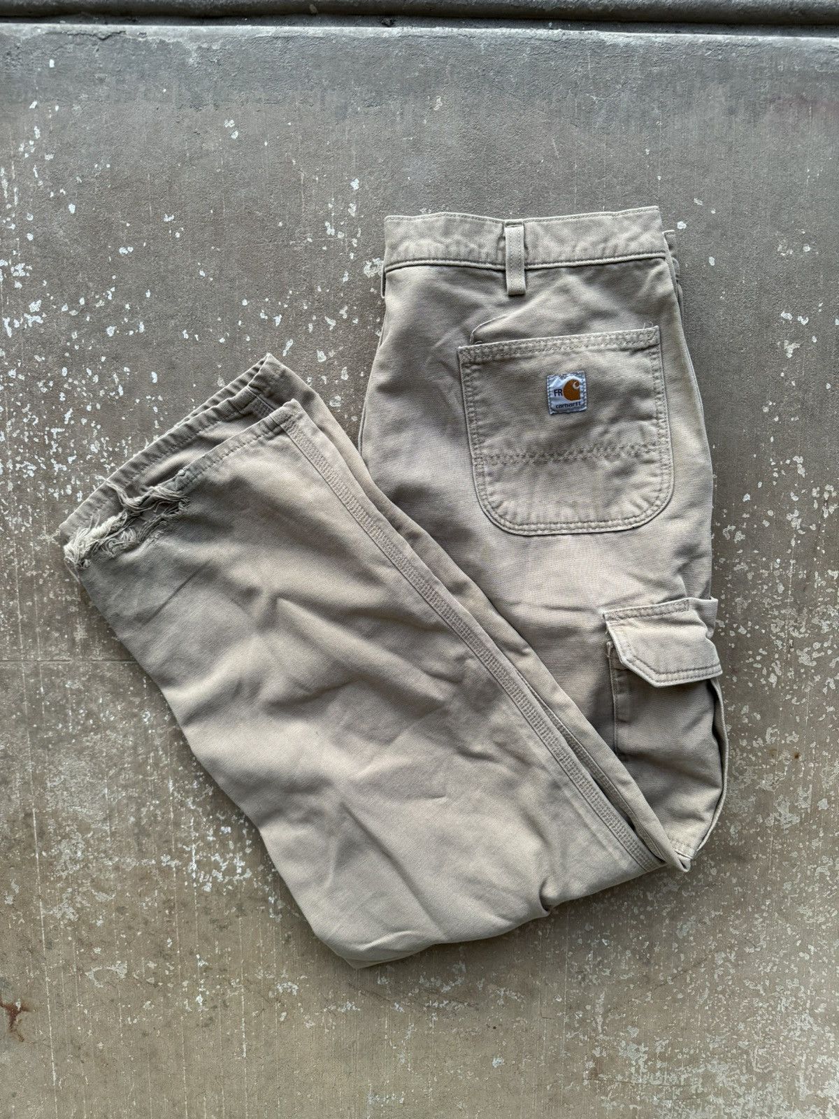 Vintage Carhartt Cargo Pants Baggy 40x32