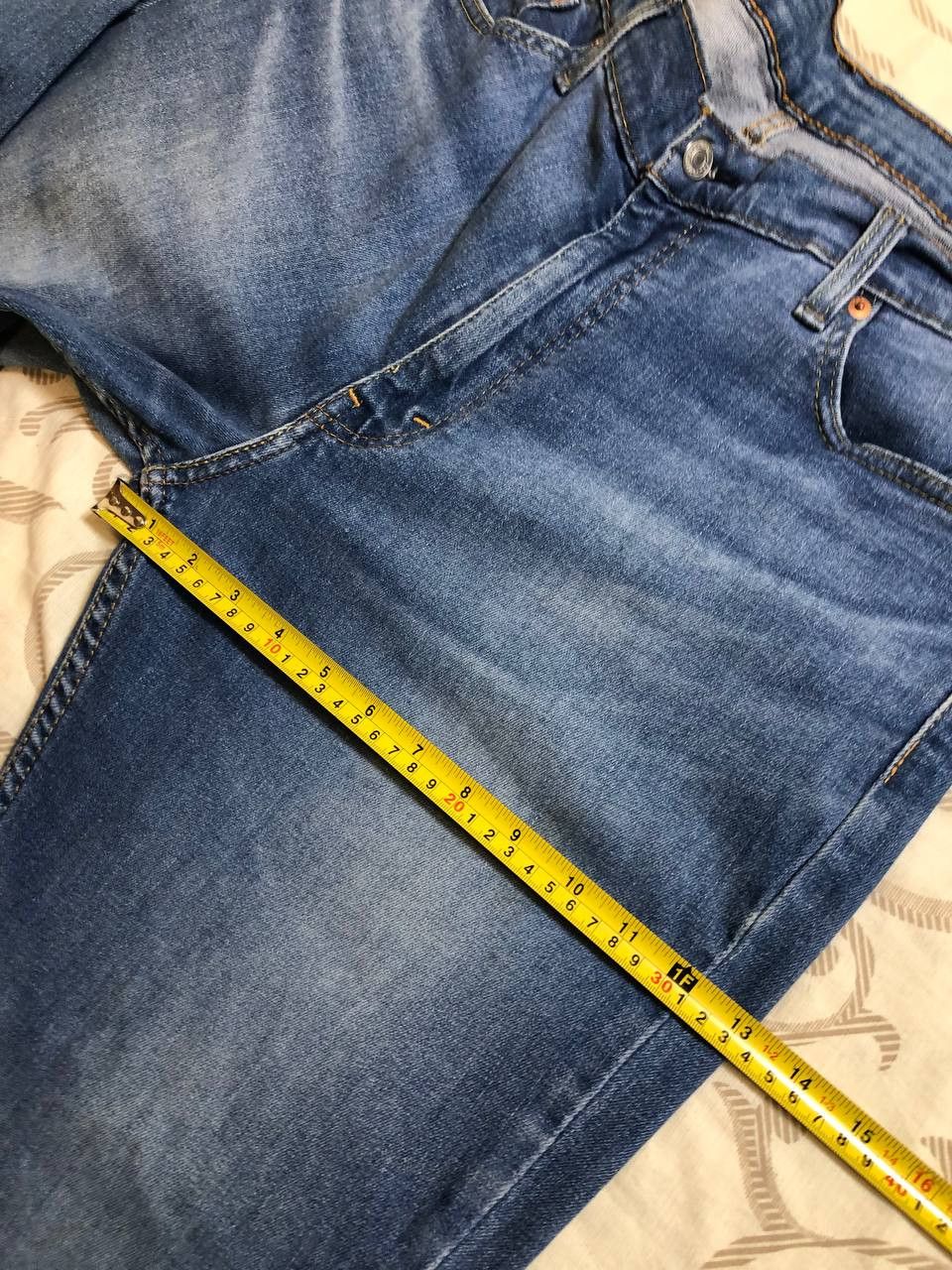 Levi's Levis 511 Wash Denim Blue Jeans Mens Size US 38 / EU 54 - 11 Thumbnail