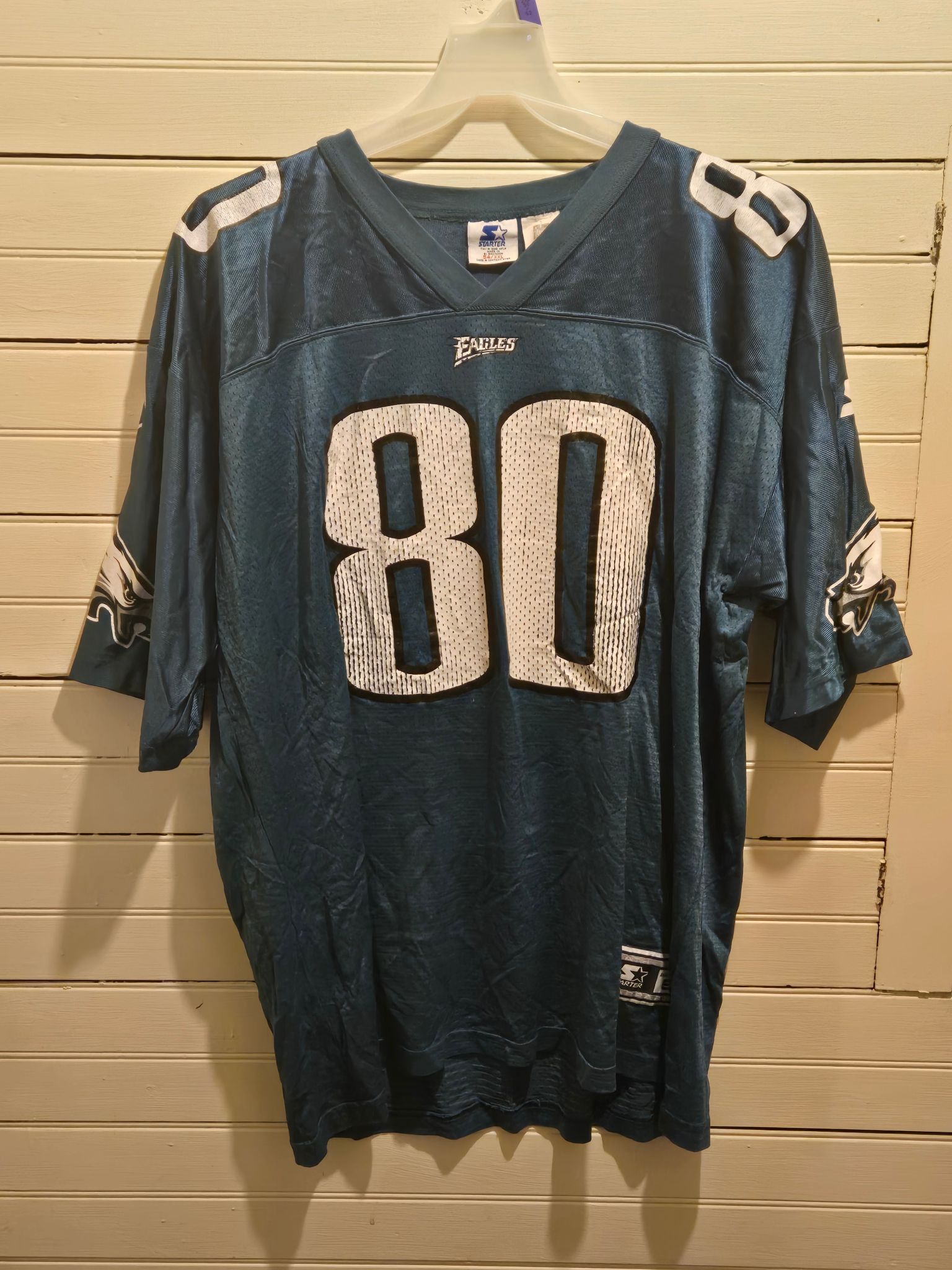 Starter Starter NFL Jersey Mens 54 XXL Fryar 80 Philadelphia Eagles Size US XXL / EU 58 / 5 - 2 Thumbnail