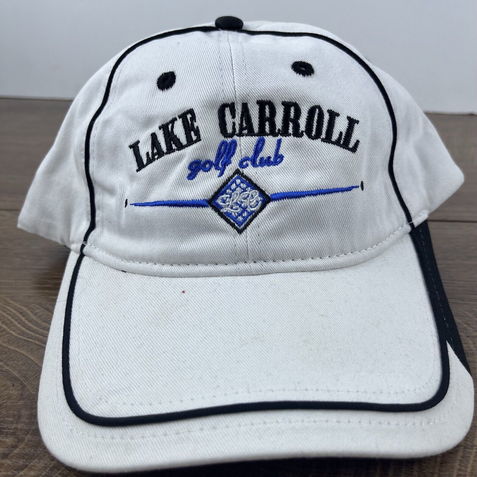 Other Lake Carroll Golf Club Hat White Cap Hat Adjustable Hat Whit Size ONE SIZE - 5 Thumbnail