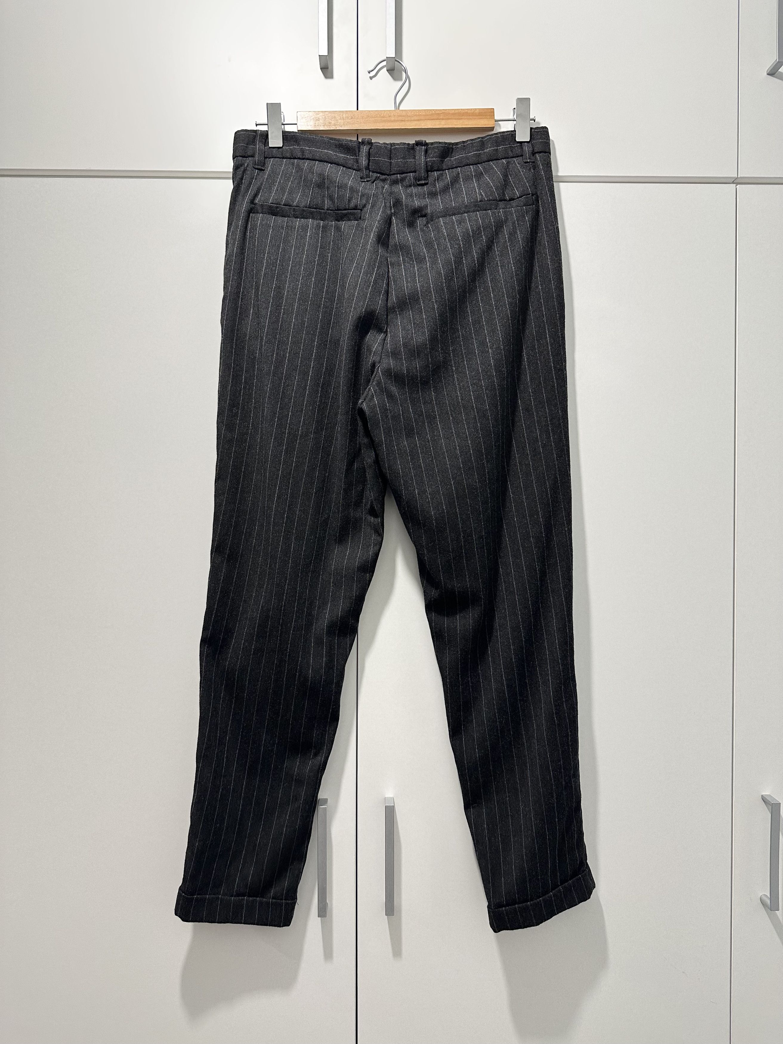 Allsaints Allsaints Wool Striped Casual Pants ( 30/S ) Size US 30 / EU 46 - 2 Thumbnail