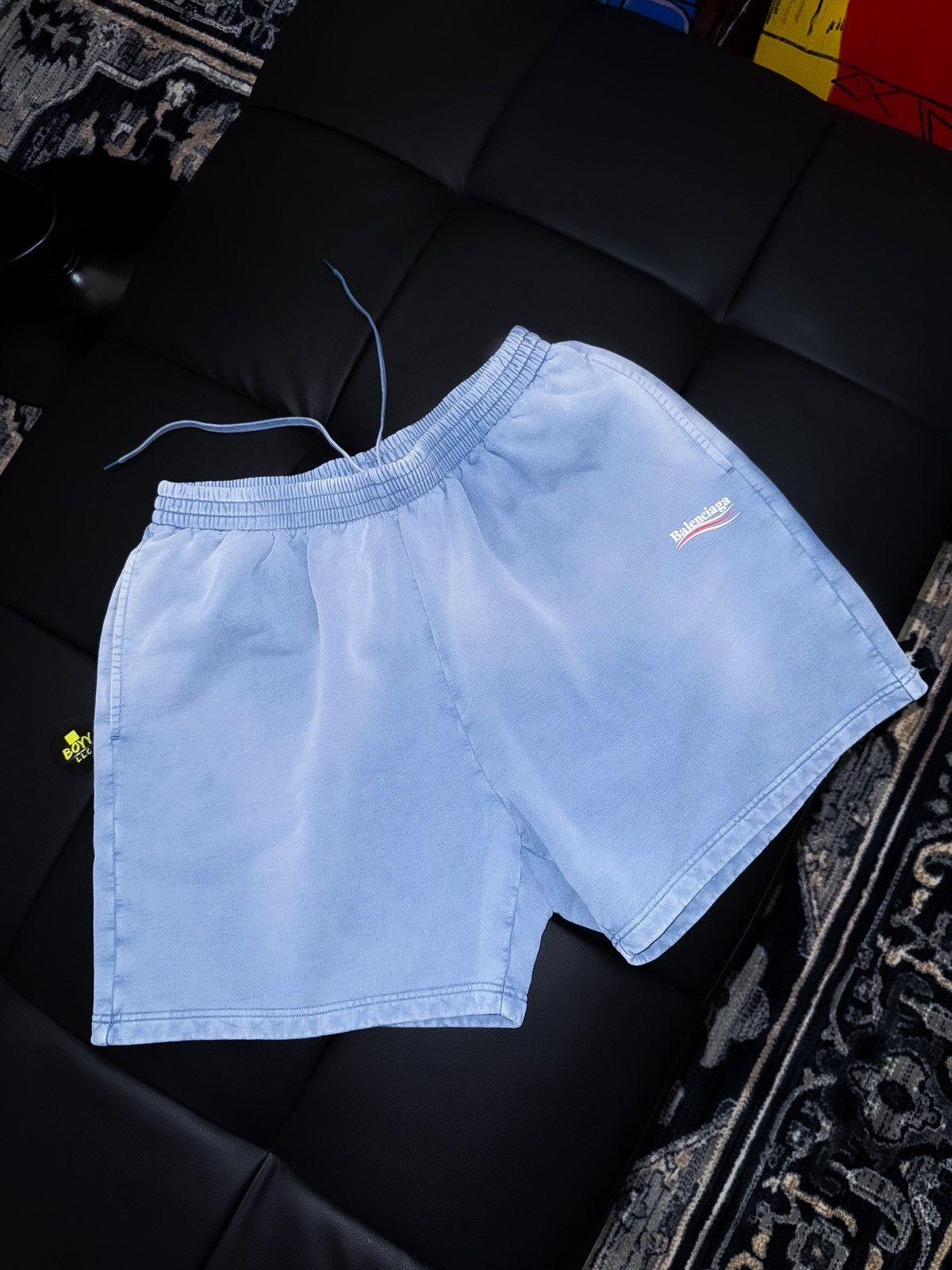 Balenciaga Balenciaga logo shorts Size US 32 / EU 48 - 1 Thumbnail