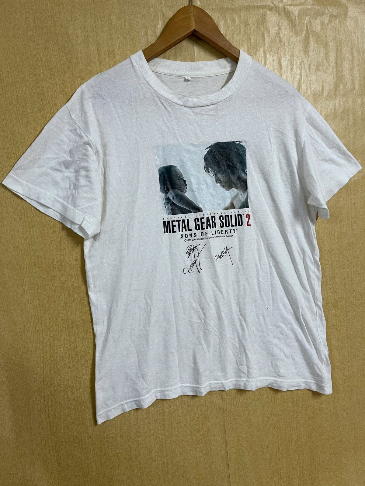 Optic Gaming × Vintage Vintage Gaming T shirt Metal Gear Solid M Sons of Liberty Size US M / EU 48-50 / 2 - 7 Thumbnail