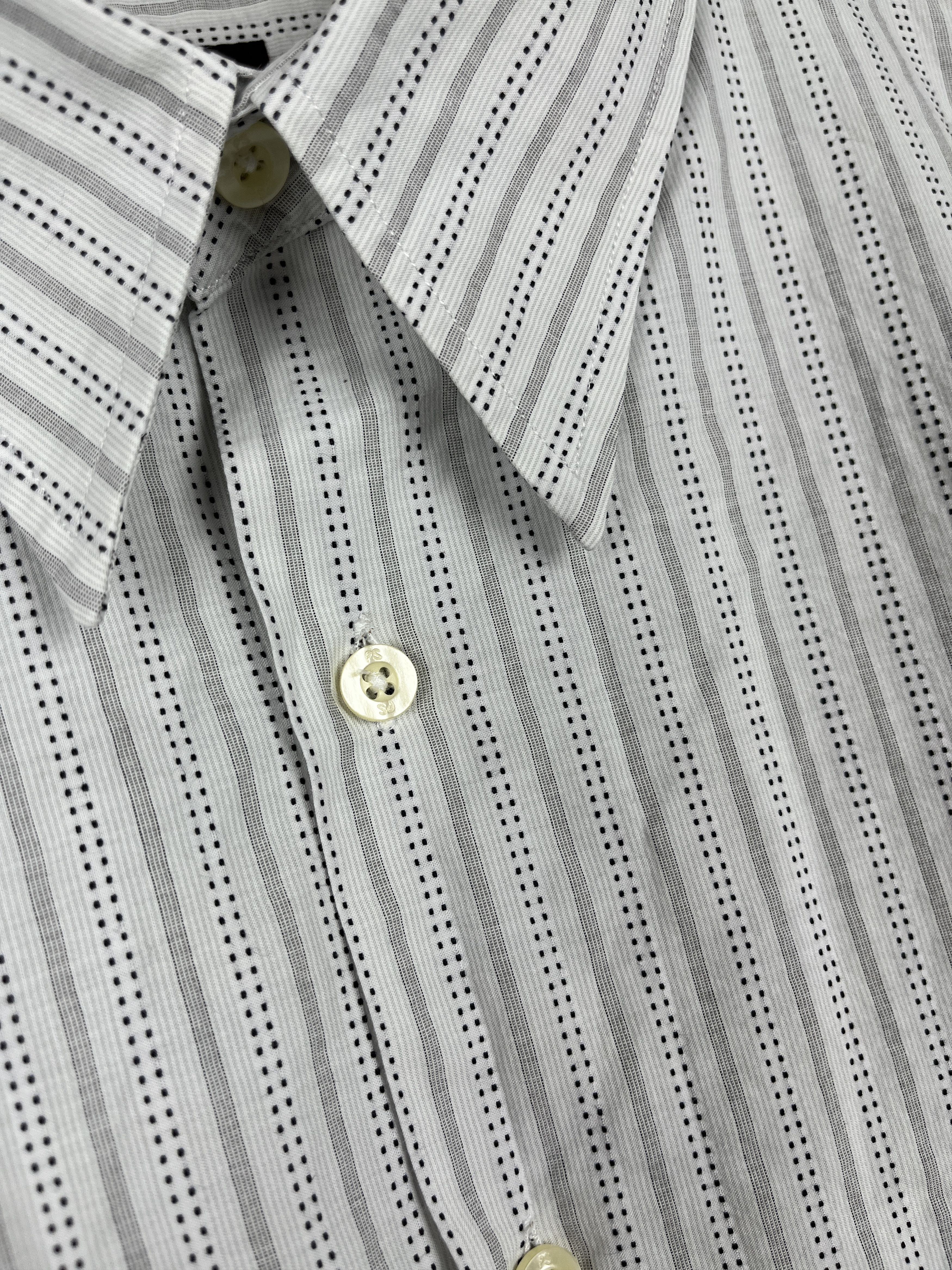 Paul Smith PS Paul Smith Striped Short Sleeve Shirt Size US XXL / EU 58 / 5 - 7 Thumbnail