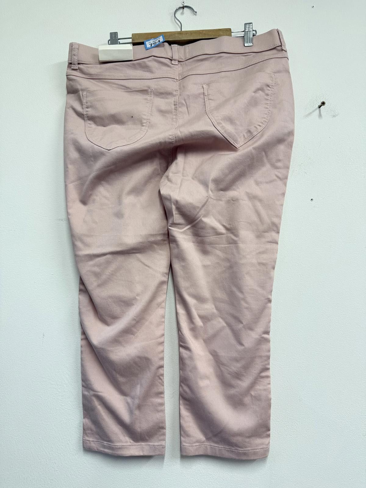 Other Eden Pink Trousers UK Size 12 EUR 44 Size 34" / US 12 / IT 48 - 4 Thumbnail