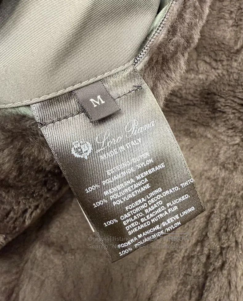 Loro Piana Loro Piana Men's fur hooded Bomber jacket with Strom Syste Size US M / EU 48-50 / 2 - 8 Thumbnail