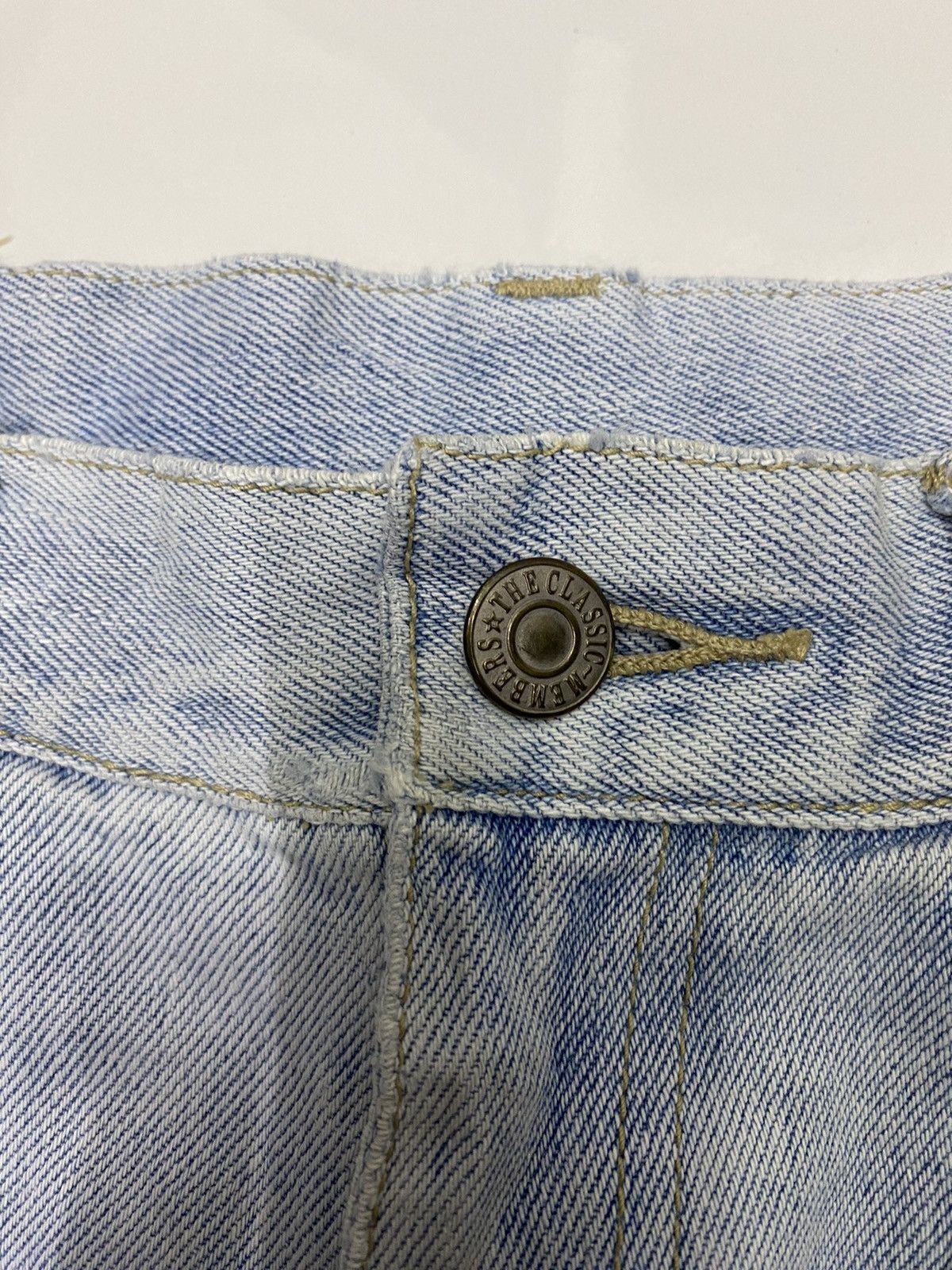 Kapital DISTRESSED DENIM BEBREX SICK RIPS DENIM JEANS Size US 33 - 8 Thumbnail