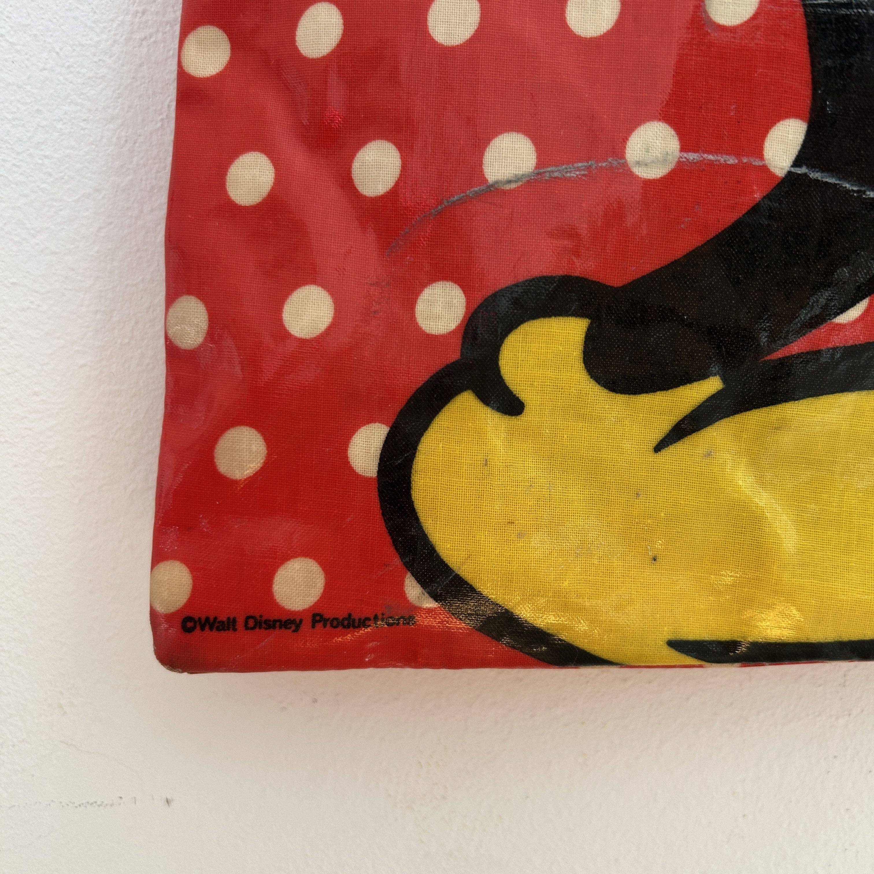 Vintage Vintage 70s mickey mouse tote bag Size ONE SIZE - 6 Thumbnail