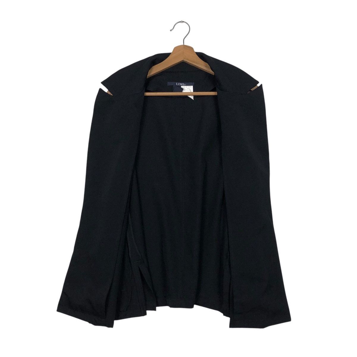 Limi Feu 📌Sleeveless Jacket Runway Rich Black No Button Limi Feu Size S / US 4 / IT 40 - 14 Thumbnail
