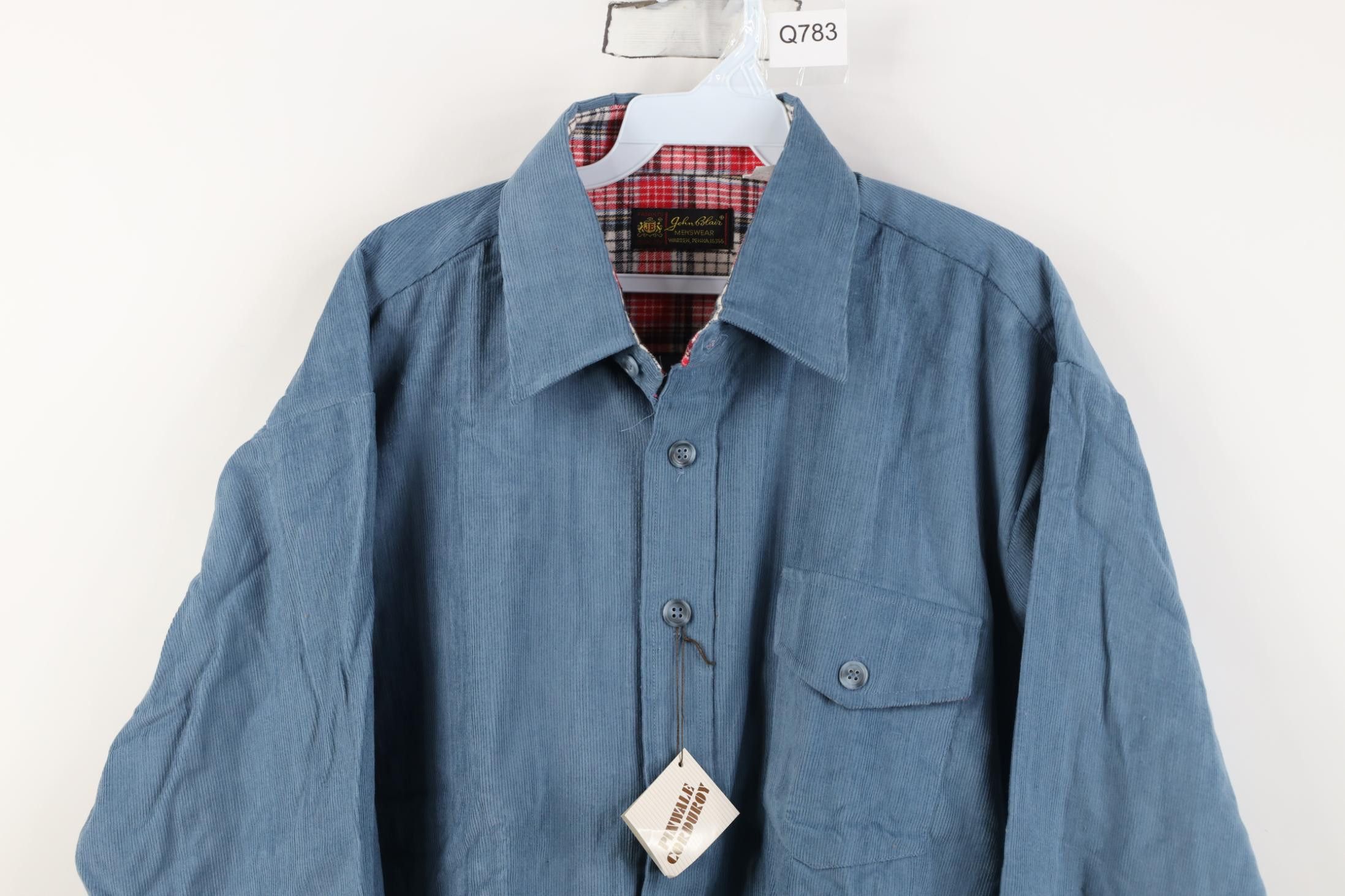 Vintage Deadstock Vintage 70s Streetwear Collared Button Shirt Size US XL / EU 56 / 4 - 2 Thumbnail