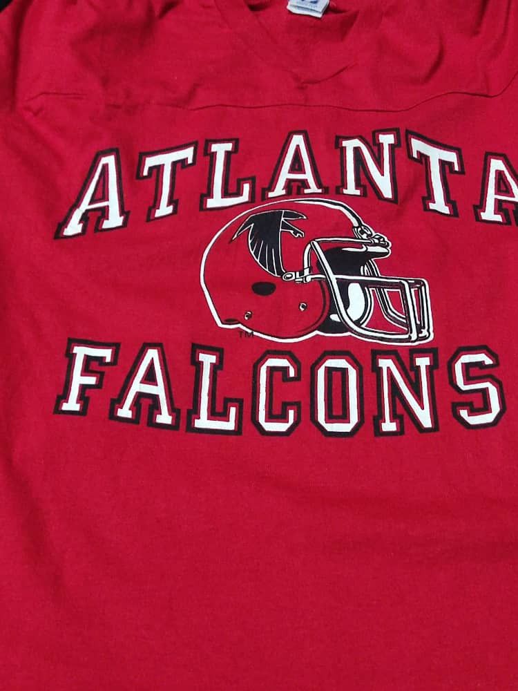 Logo 7 Vintage 90s ATLANTA FALCONS Size US L / EU 52-54 / 3 - 3 Thumbnail