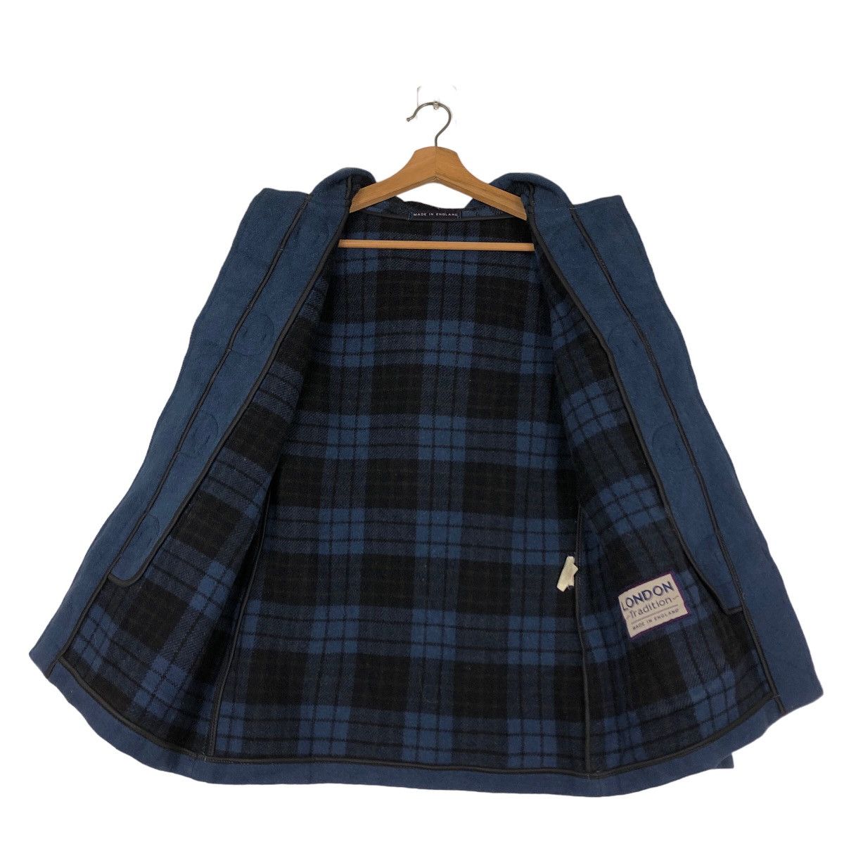 Gloverall 🔥Vintage Wool Duffle Jacket Herringbone Gloverall England Size US M / EU 48-50 / 2 - 13 Thumbnail