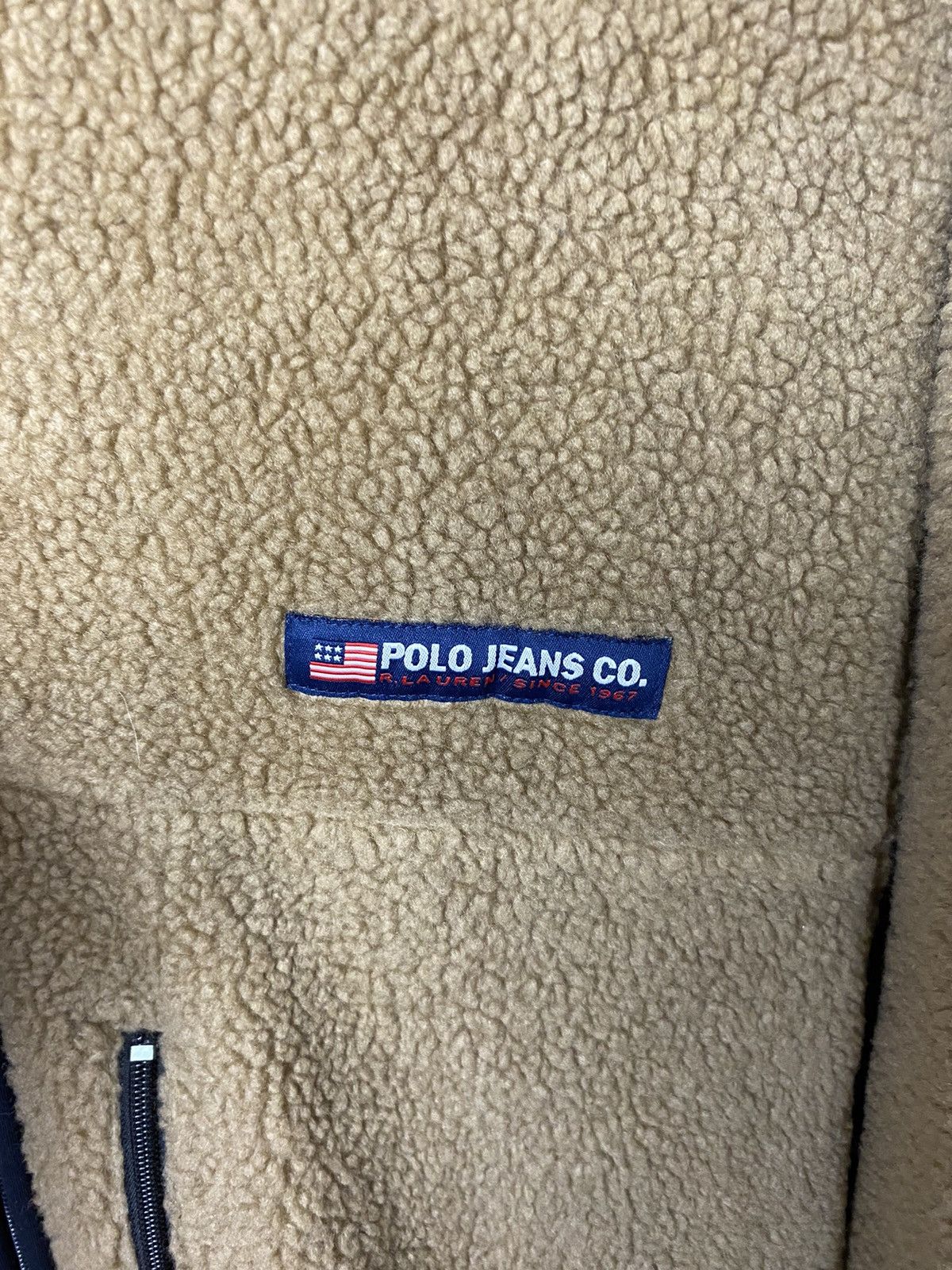 Ralph Lauren Ralph Lauren Polo Jeans Co Vintage Pile Fleece Jacket Size L Size US L / EU 52-54 / 3 - 3 Thumbnail