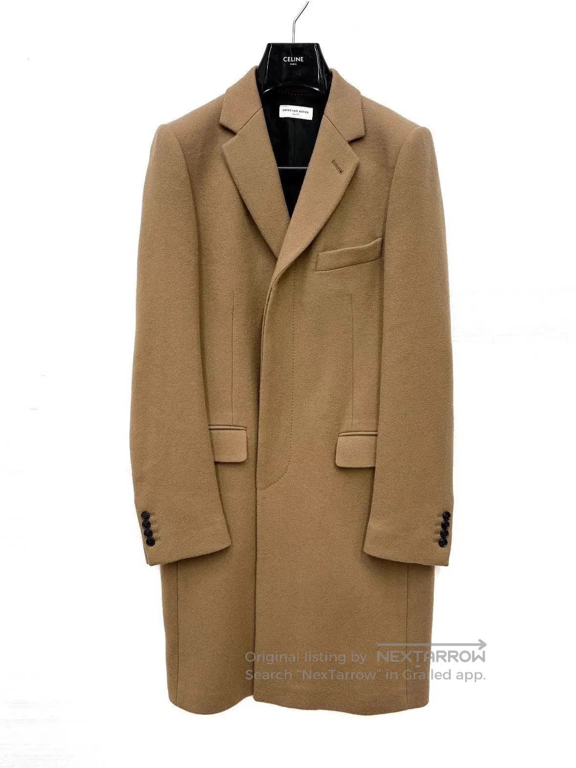 Dries Van Noten Beige Longline Coat - Size S. Size US S / EU 44-46 / 1 - 1 Thumbnail