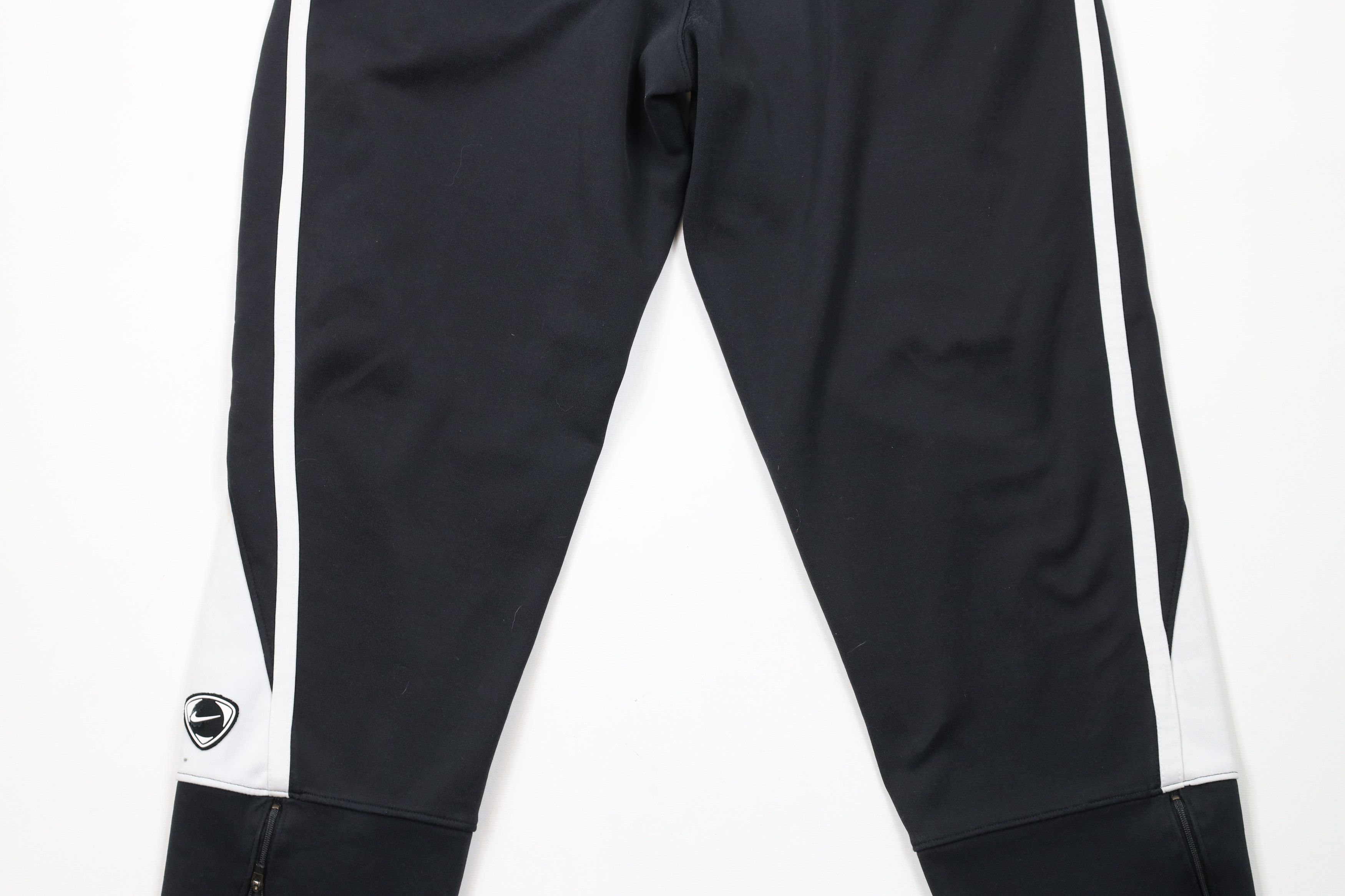 Nike × Vintage Vintage 90s Y2K Nike Total 90 Tapered Leg Soccer Sweatpants Size US 32 / EU 48 - 12 Thumbnail