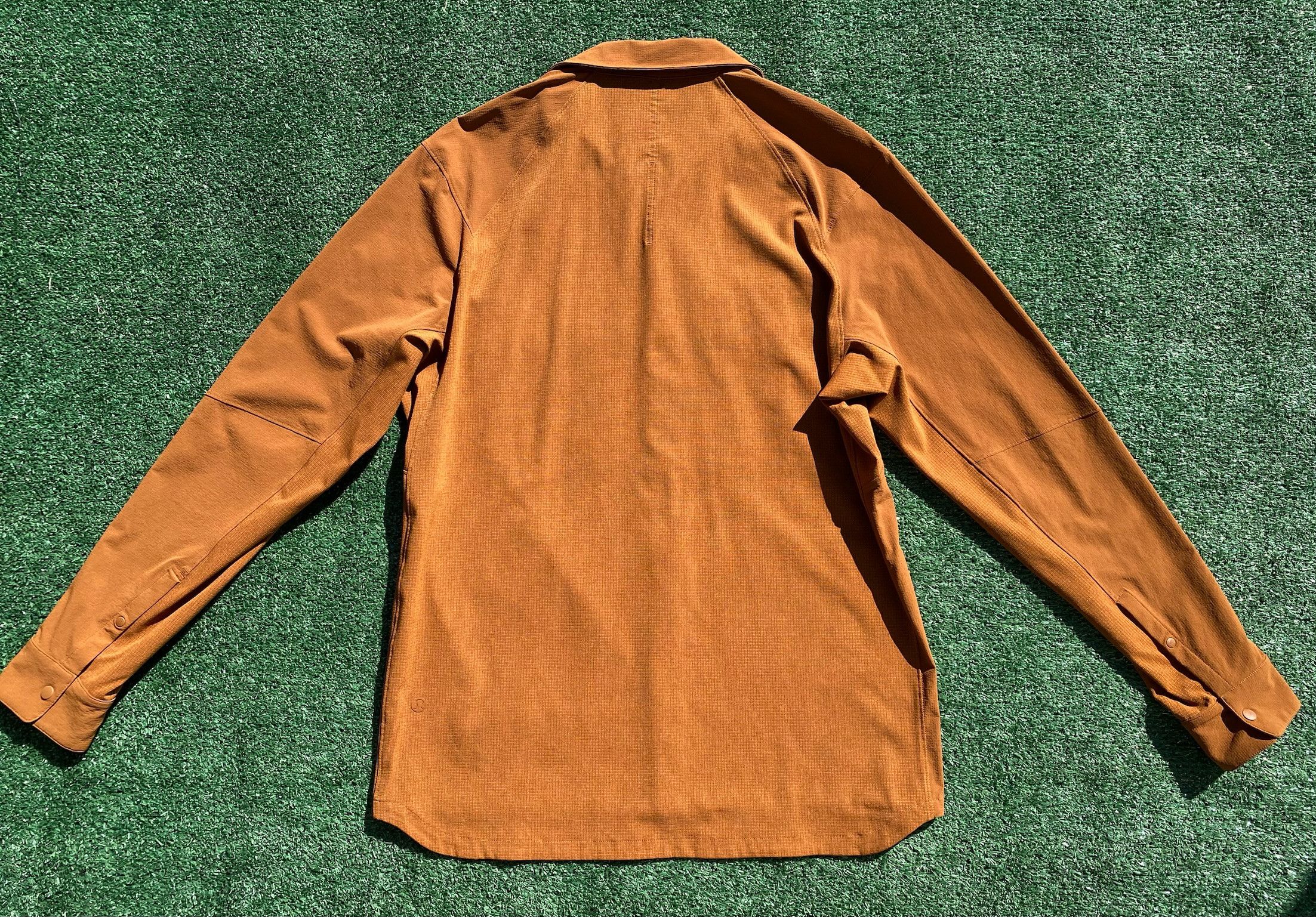 Lululemon Lululemon Double Pocket Copper Long Sleeve Overshirt Medium Size US M / EU 48-50 / 2 - 5 Thumbnail