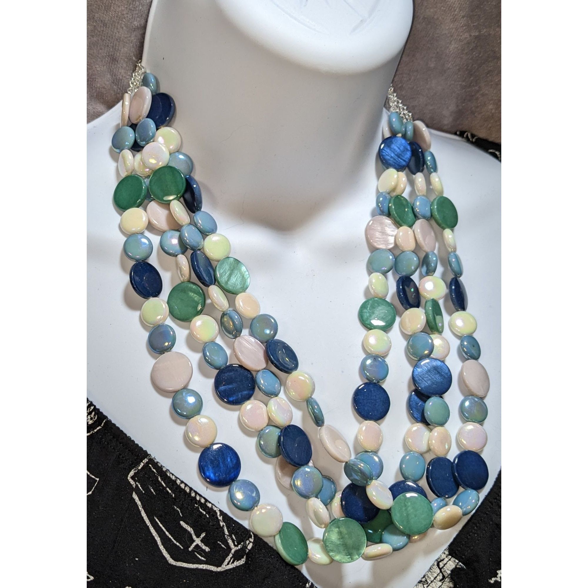 Other Vintage Mermaidcore Multi-Strand Shell Necklace Size ONE SIZE - 2 Thumbnail