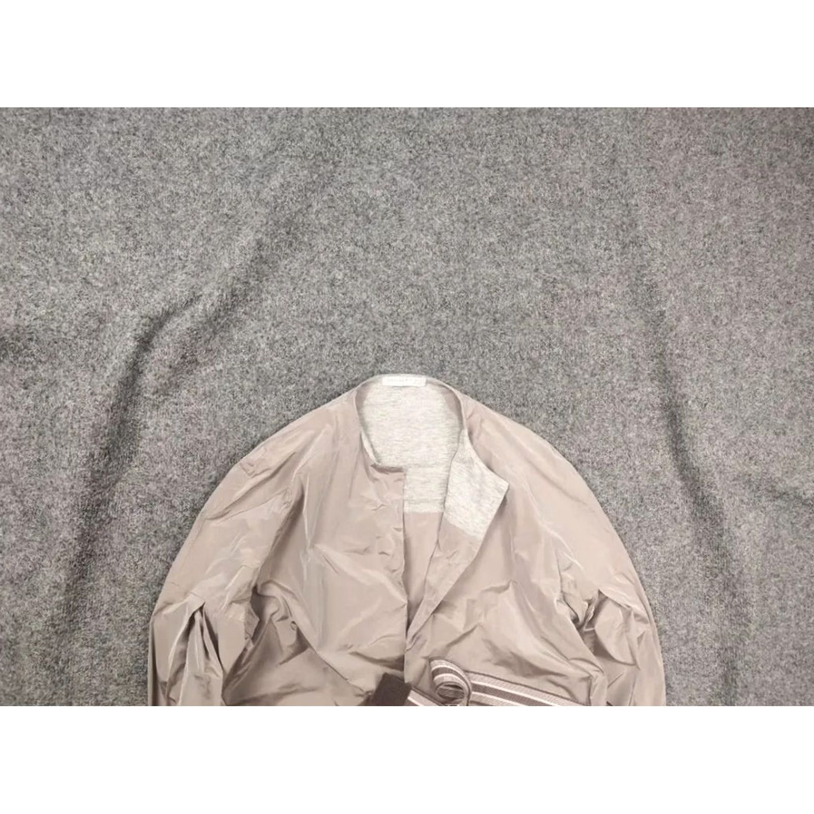 Fabiana Filippi Fabiana Filippi Italy Design Jacket Coat Wrap-Around Belt Champagne Color L Size L / US 10 / IT 46 - 2 Thumbnail