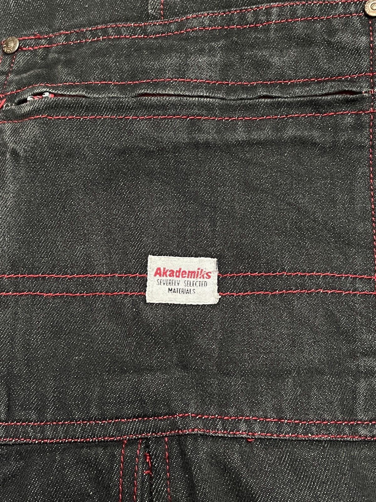 Akademiks Rare Design Vintage Brand Akademiks Baggy Jeans 1990s Size US 34 / EU 50 - 9 Thumbnail