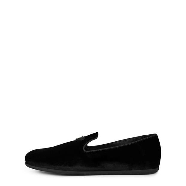 Prada PRADA Velvet Loafers Size US 11 / EU 44 - 3 Thumbnail