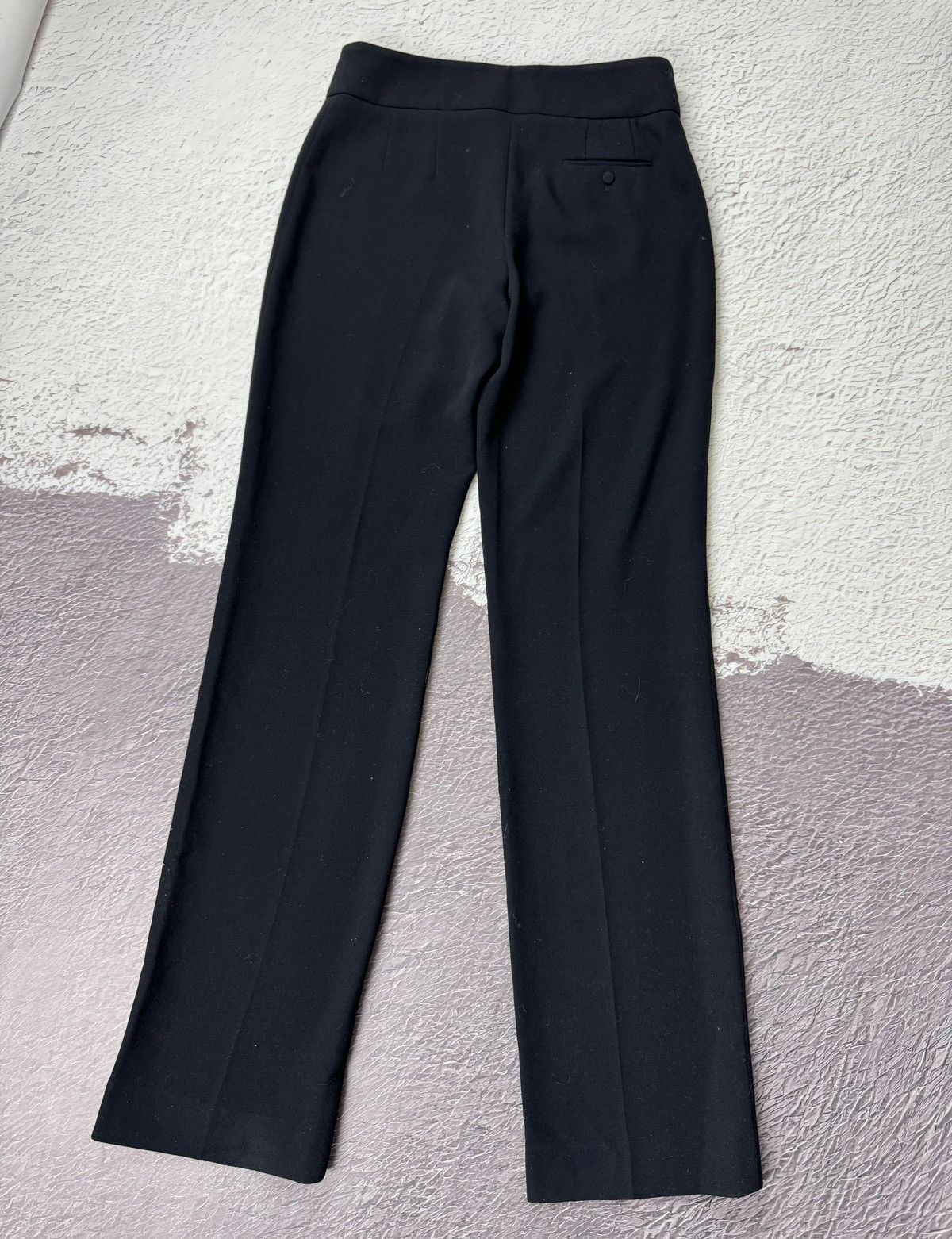 Jil Sander Jil Sander navy blue wool classic dress pant old money style Size 25" / US 0 / IT 36 - 12 Thumbnail
