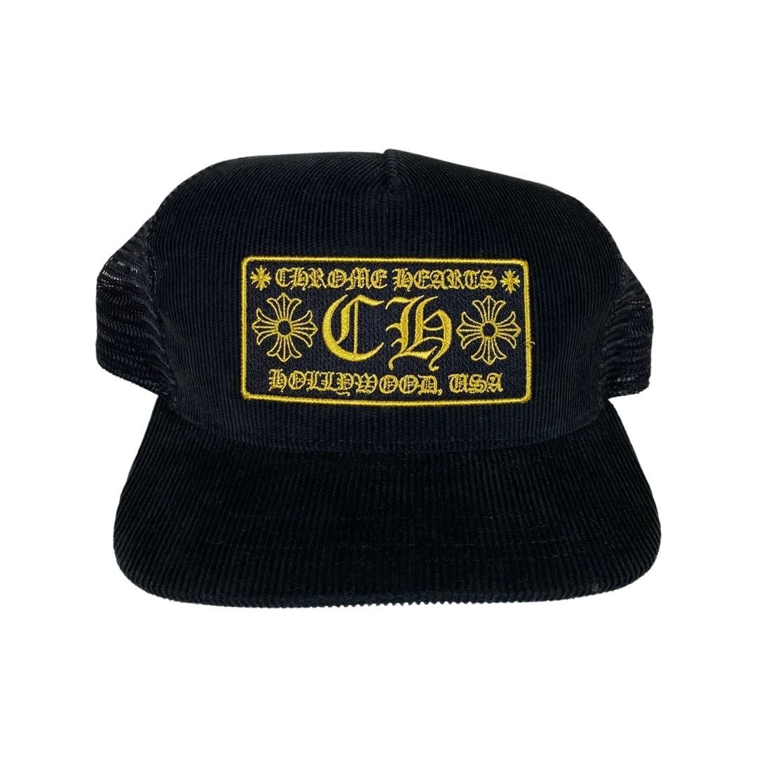Chrome Hearts CH Corduroy Trucker Hat Size ONE SIZE - 2 Thumbnail