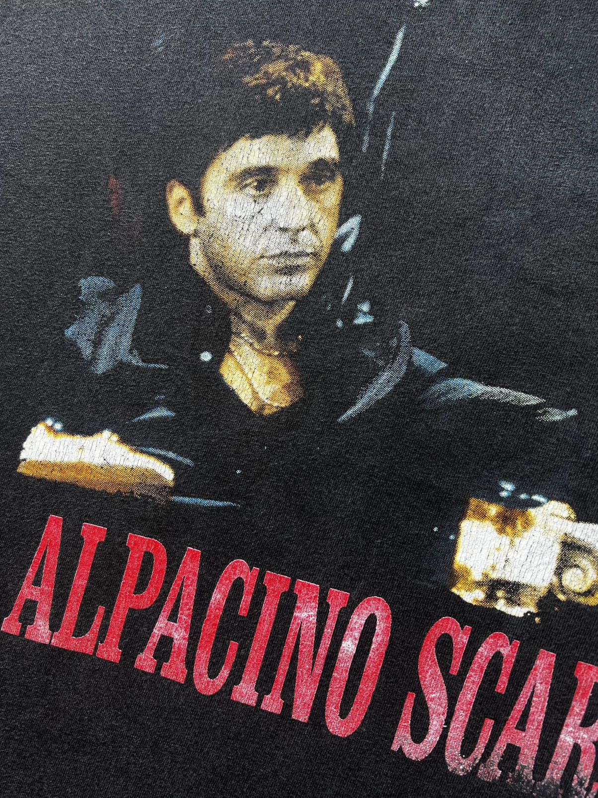 Vintage ‘90s Scarface Rap Tee Movie Shirt Chillin Like A Villain Size US L / EU 52-54 / 3 - 4 Thumbnail