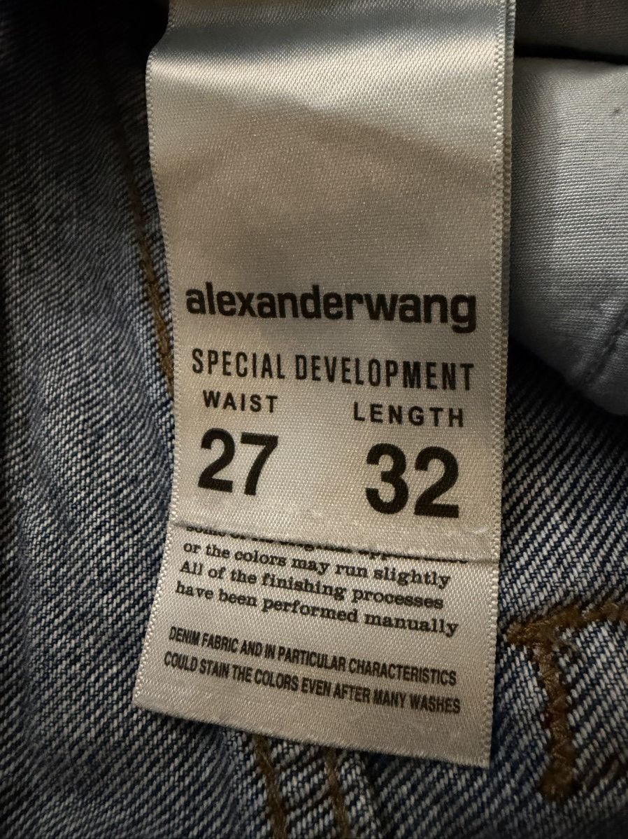 Alexander Wang Alexander Wang Wide Straight Leg Jeans Size US 28 / EU 44 - 11 Thumbnail
